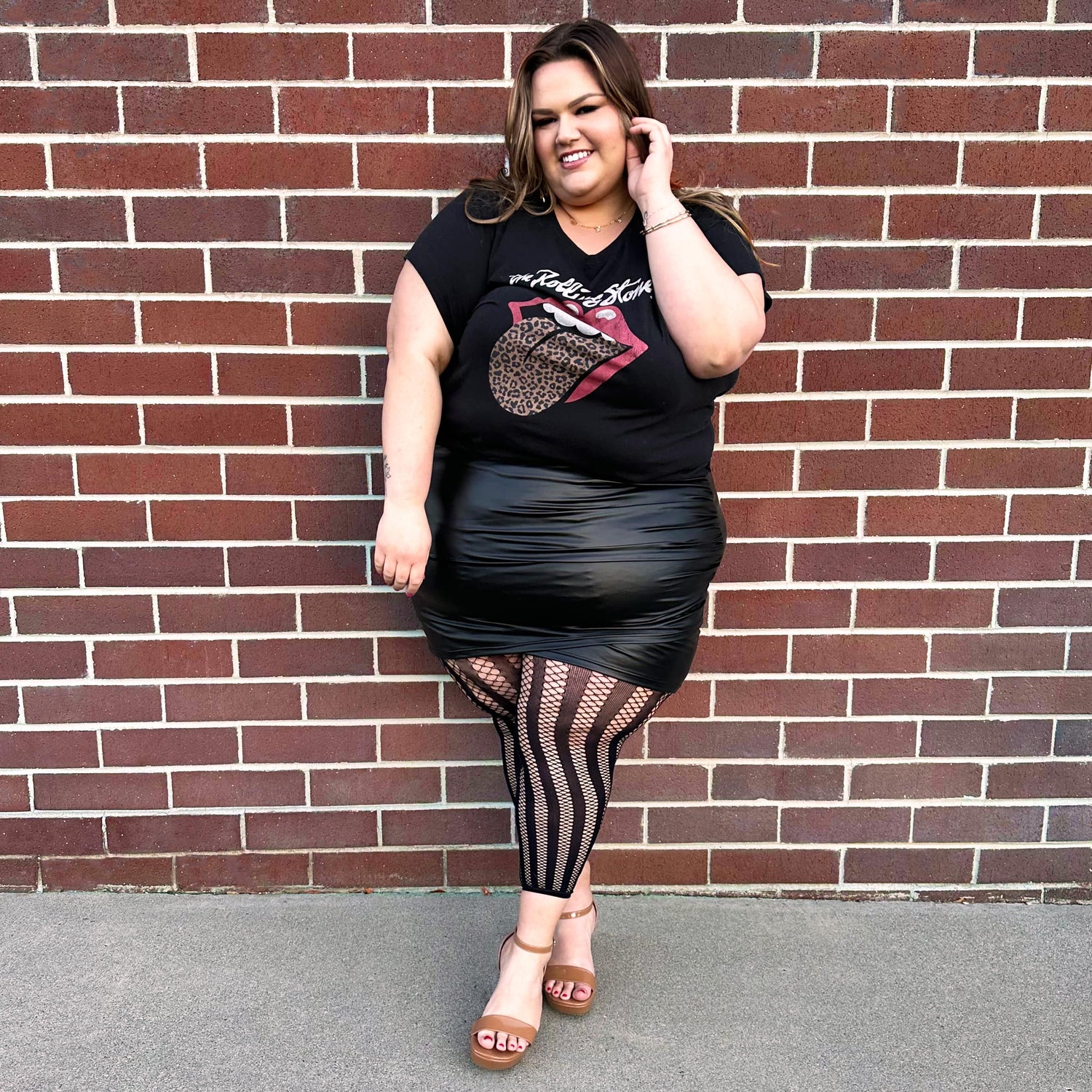 Ravish Fotlösa nätstrumpor