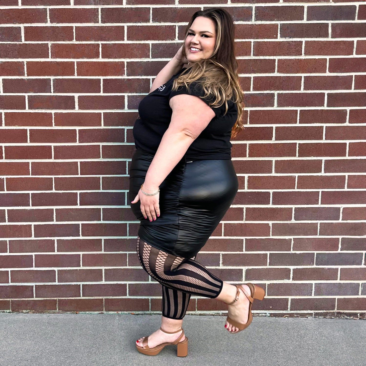 Ravish Fotlösa nätstrumpor