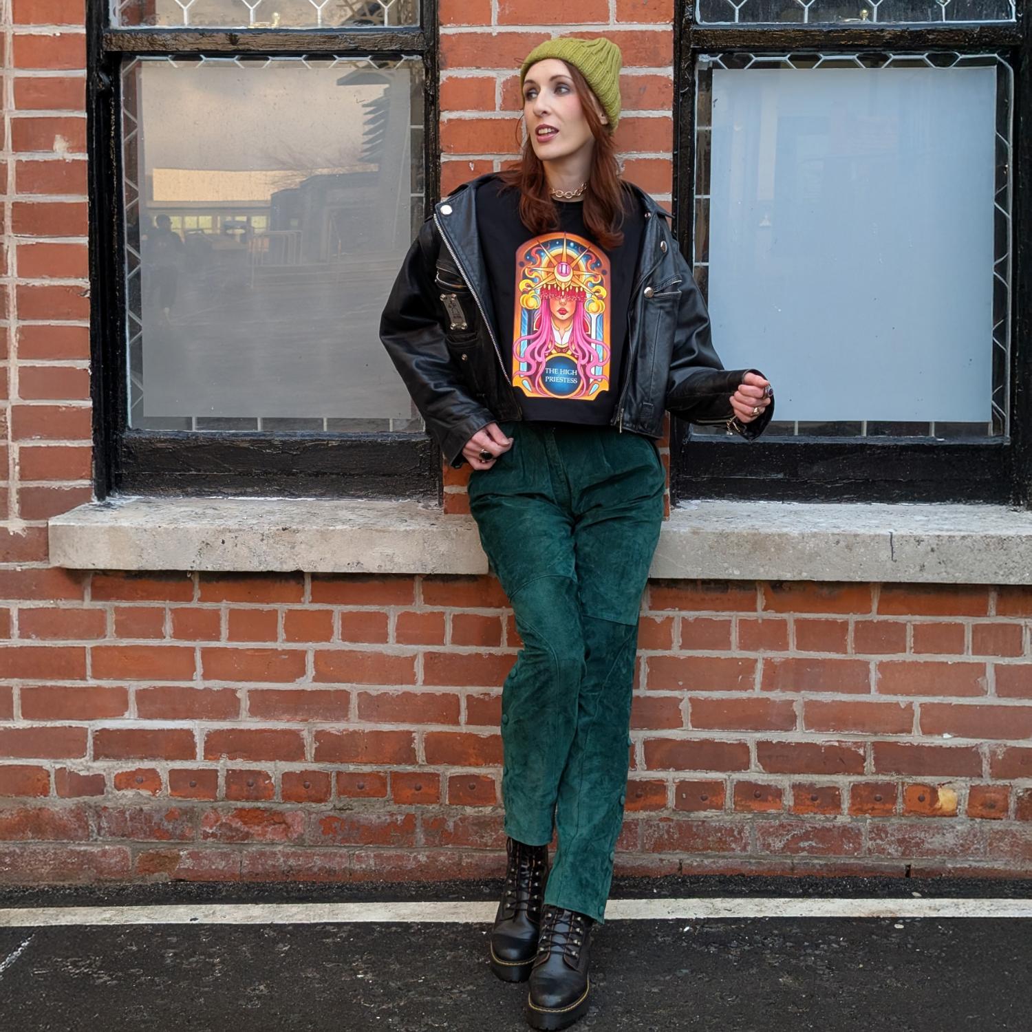 Major Arcana Boxy Tee - II Översteprästinnan