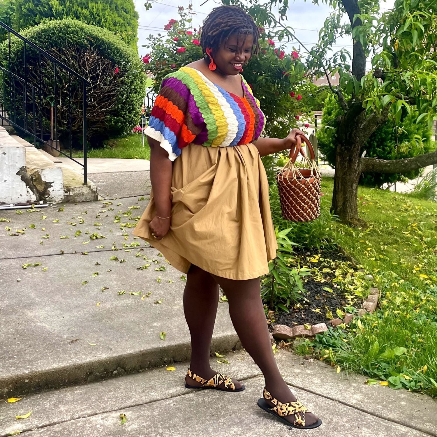 30 Denier skira strumpbyxor - Praline