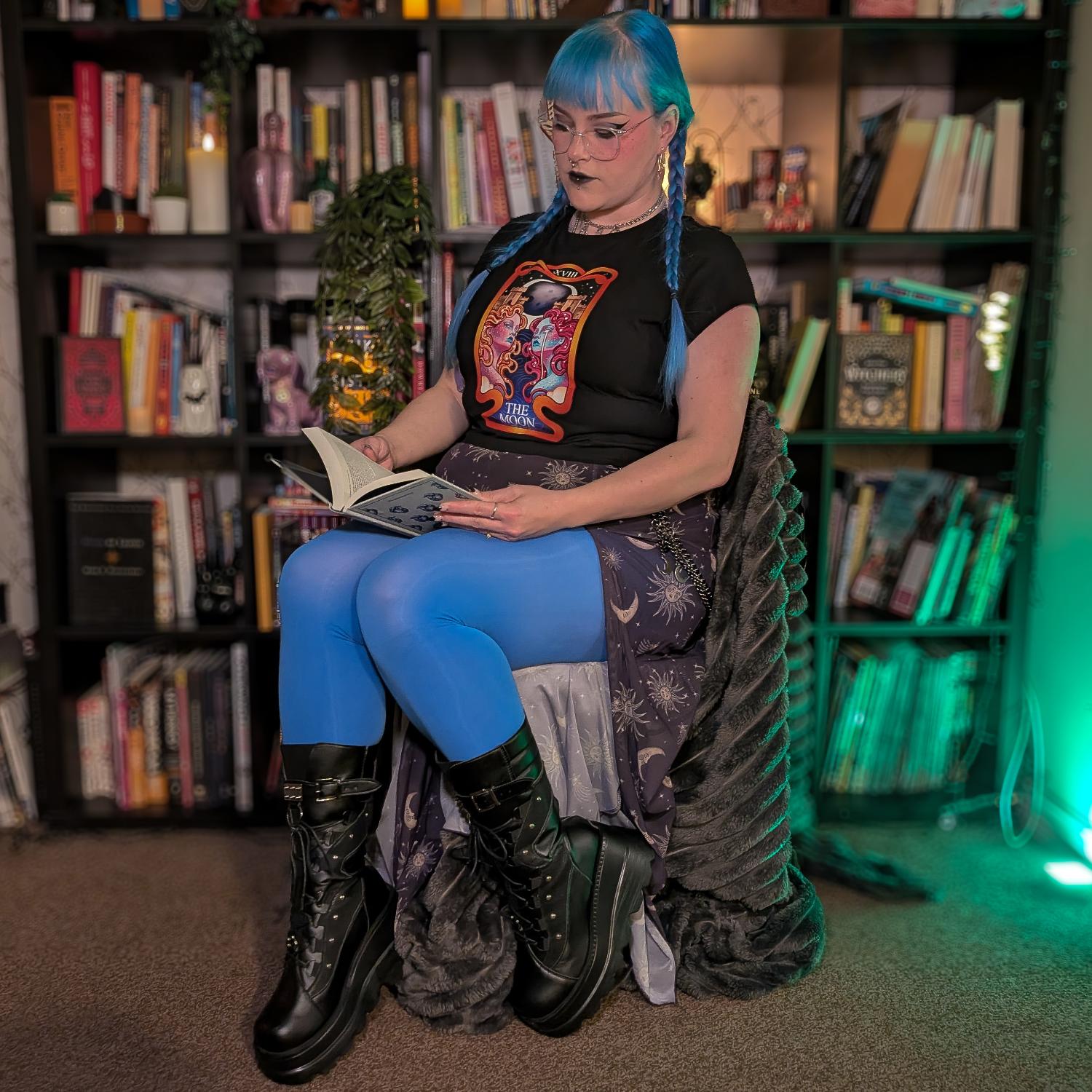 Major Arcana Baby Tee - XVIII Månen