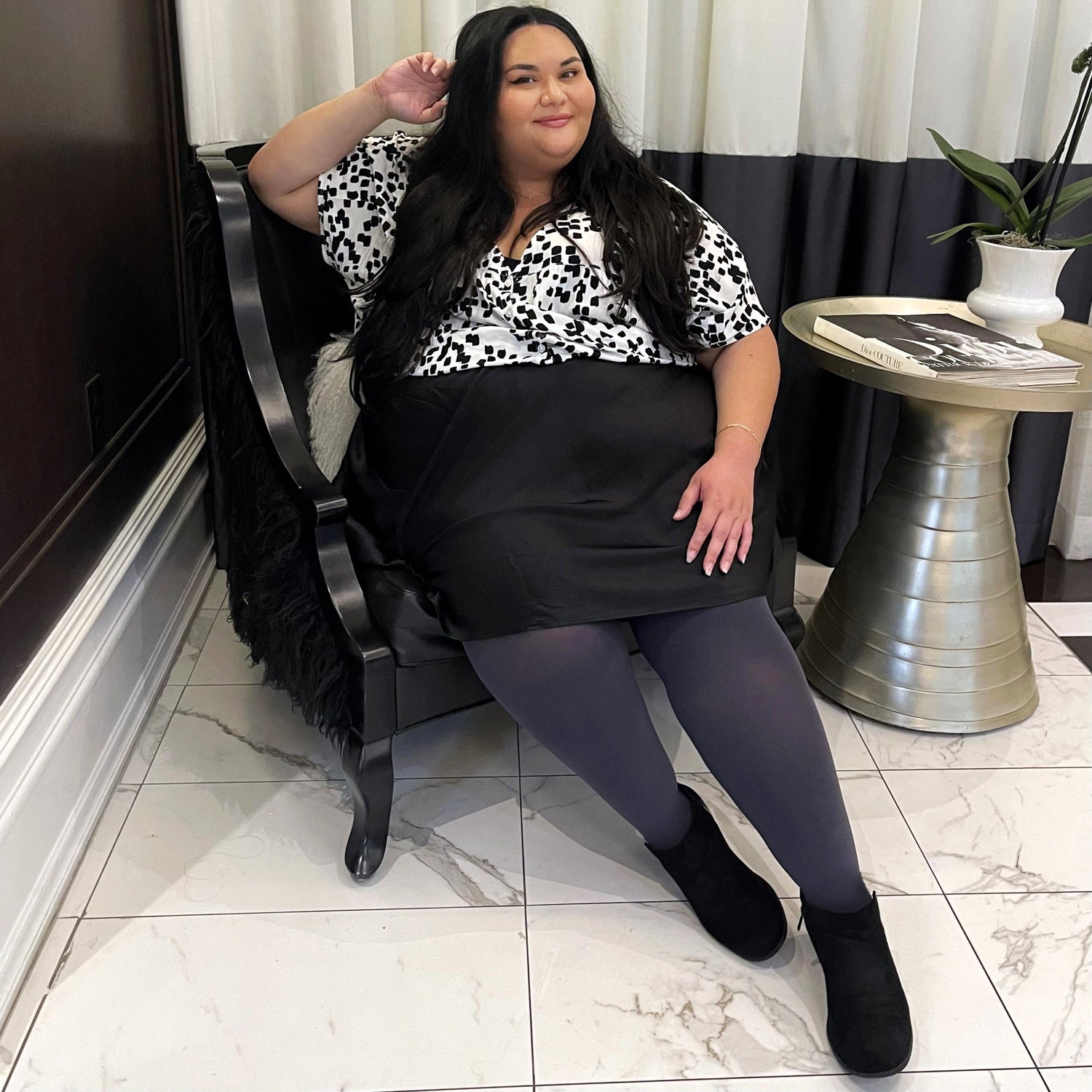 Huggy Light kompressionstights - Slate