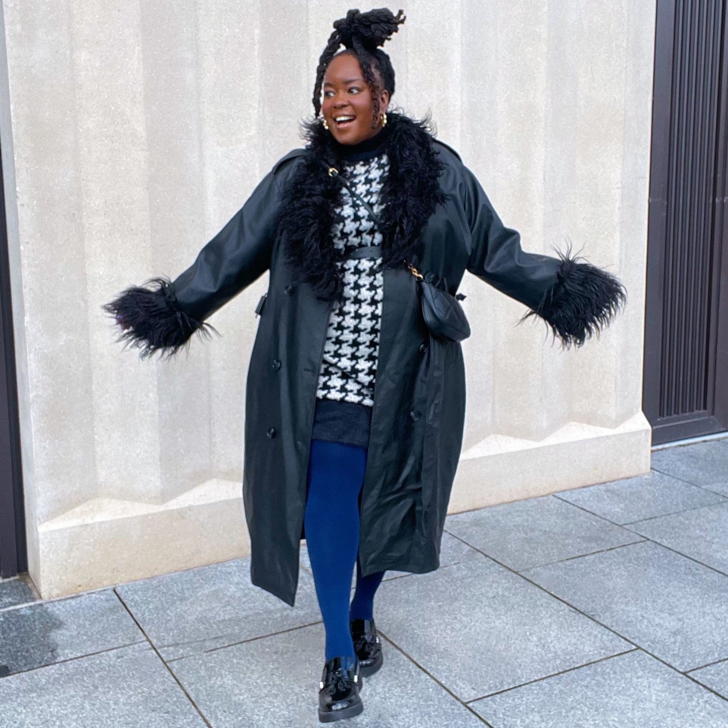 Huggy Light kompressionstights - Marin