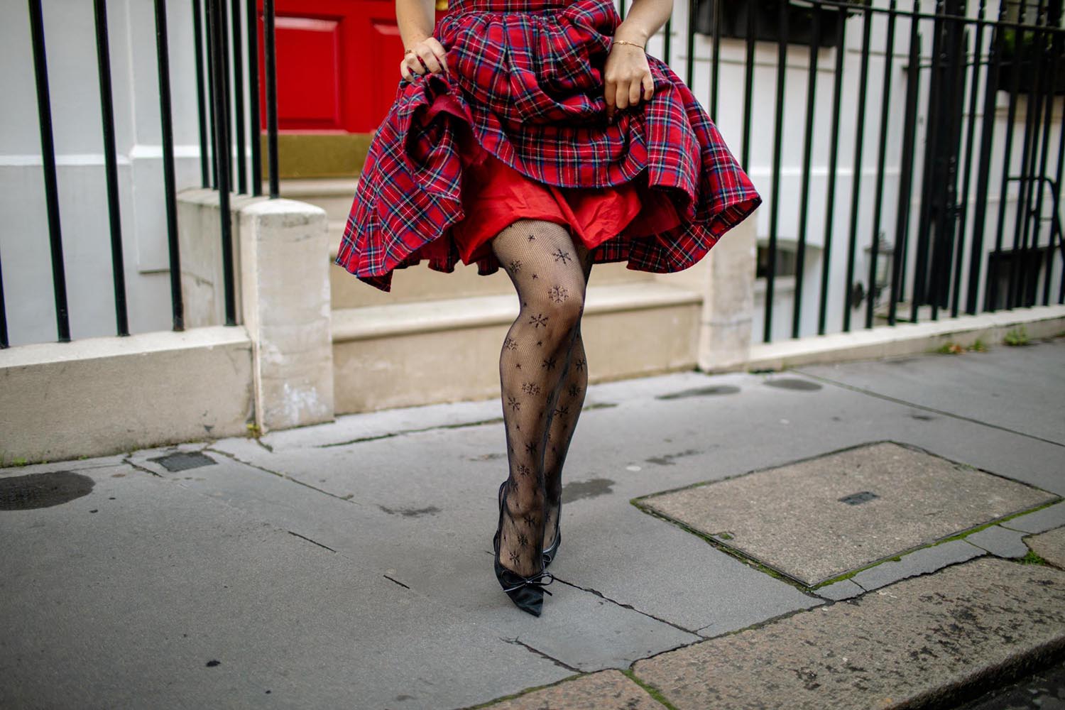 Christmas Fishnets - Ice Queen