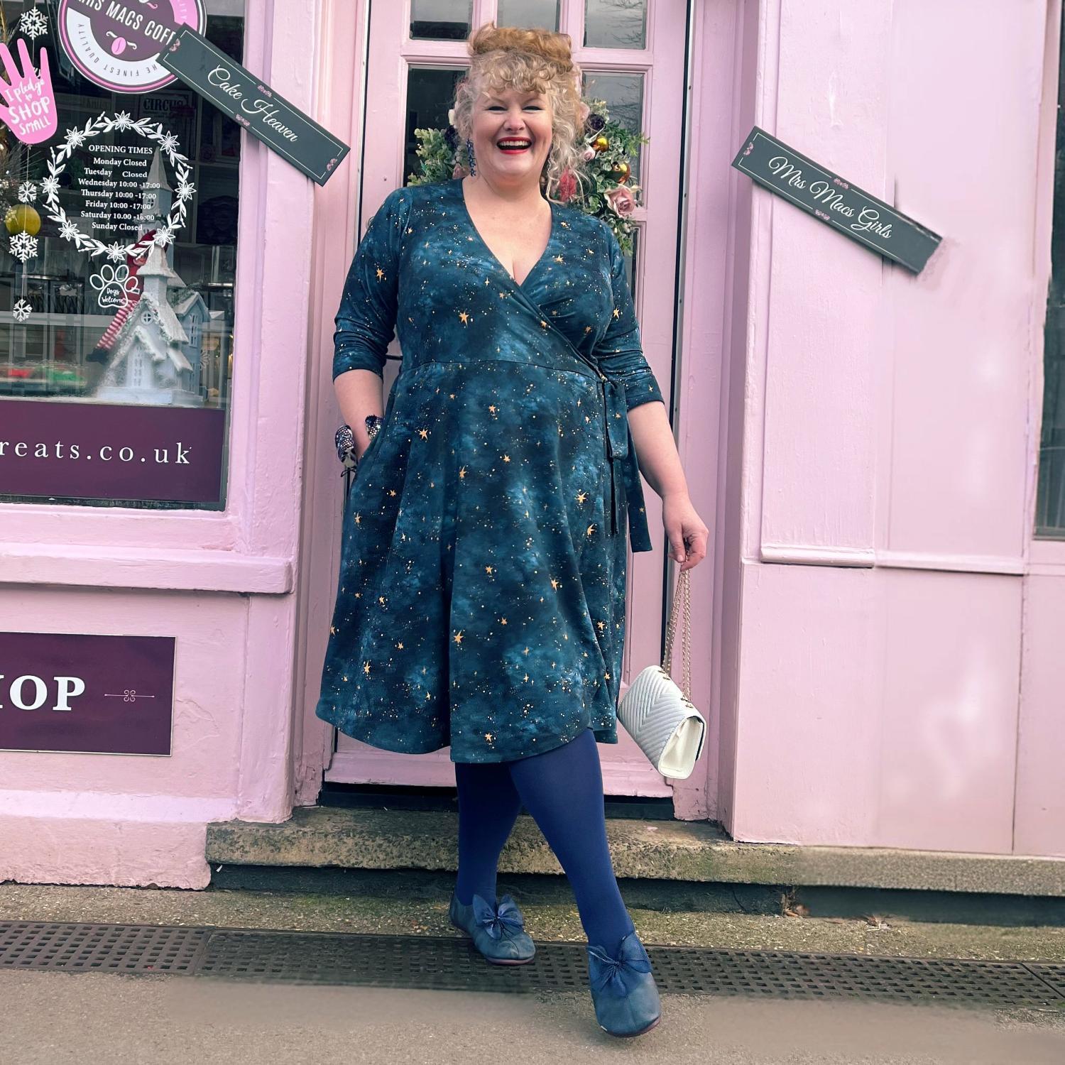 Nebula Wrap-klänning