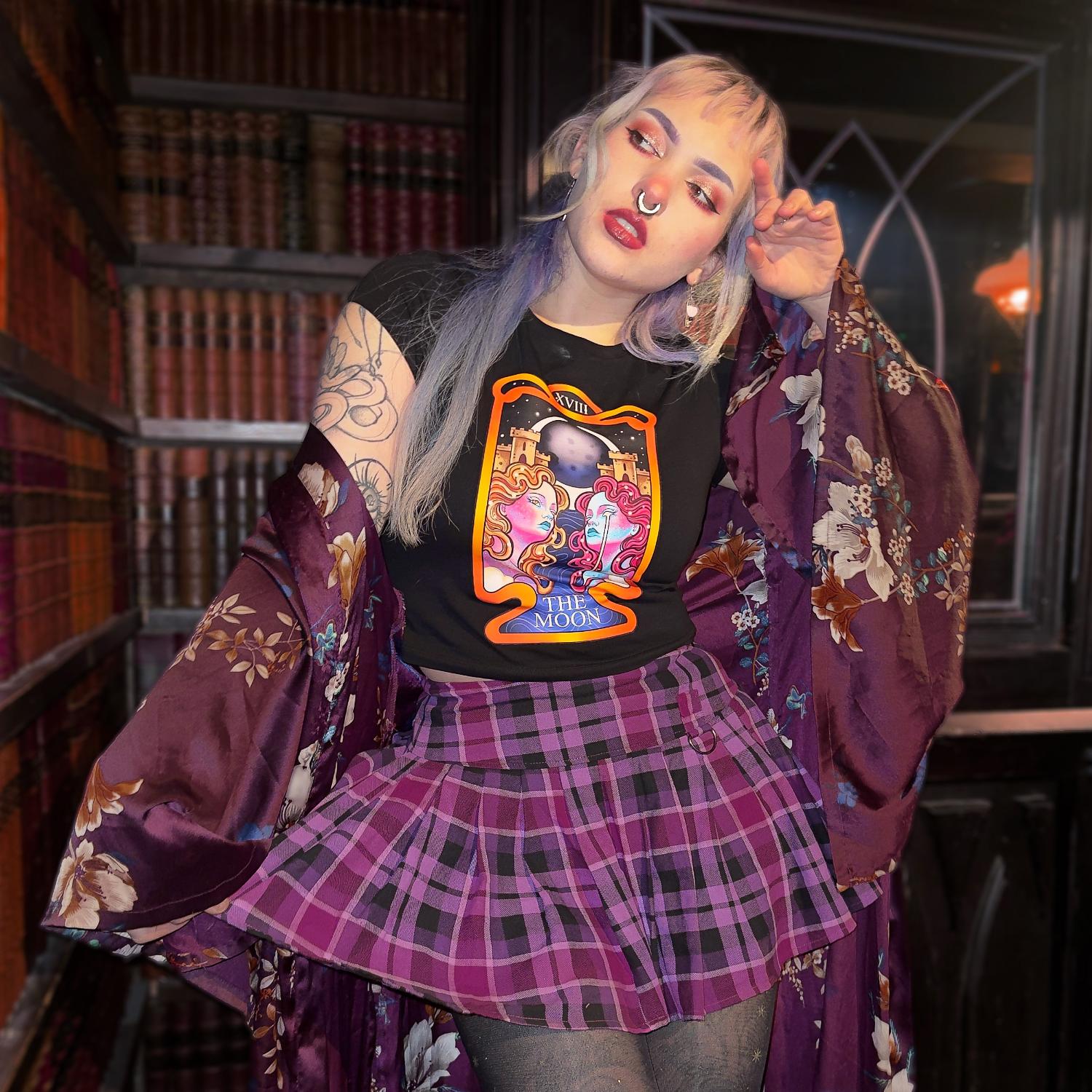 Major Arcana Baby Tee - XVIII Månen