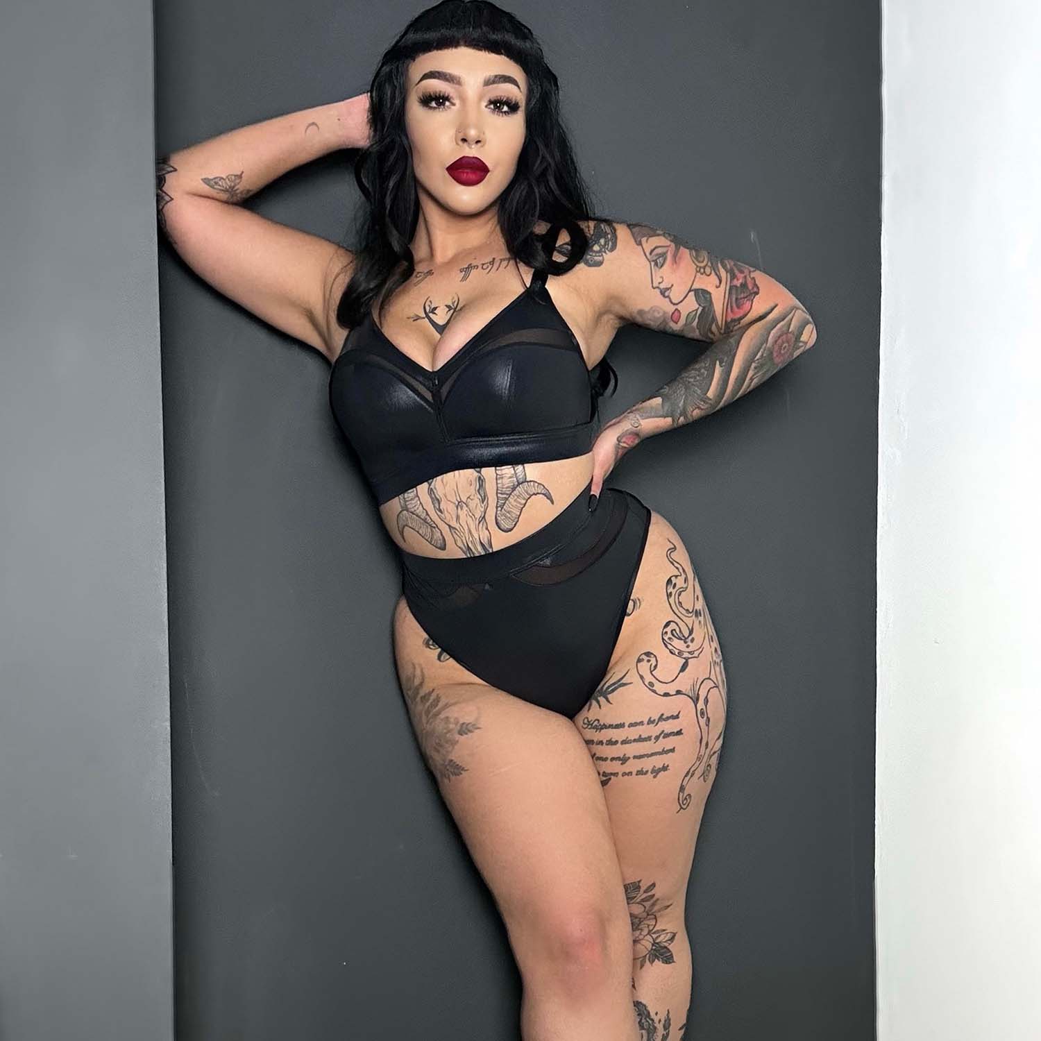 Siren Full Briefs i konstläder