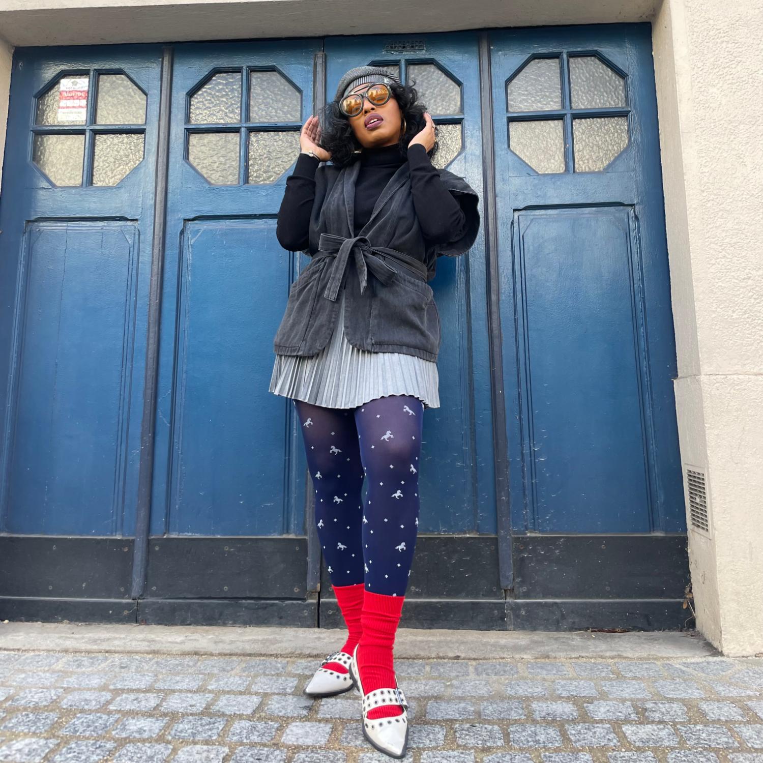 80 denier täckande strumpbyxor – Dinky Horses