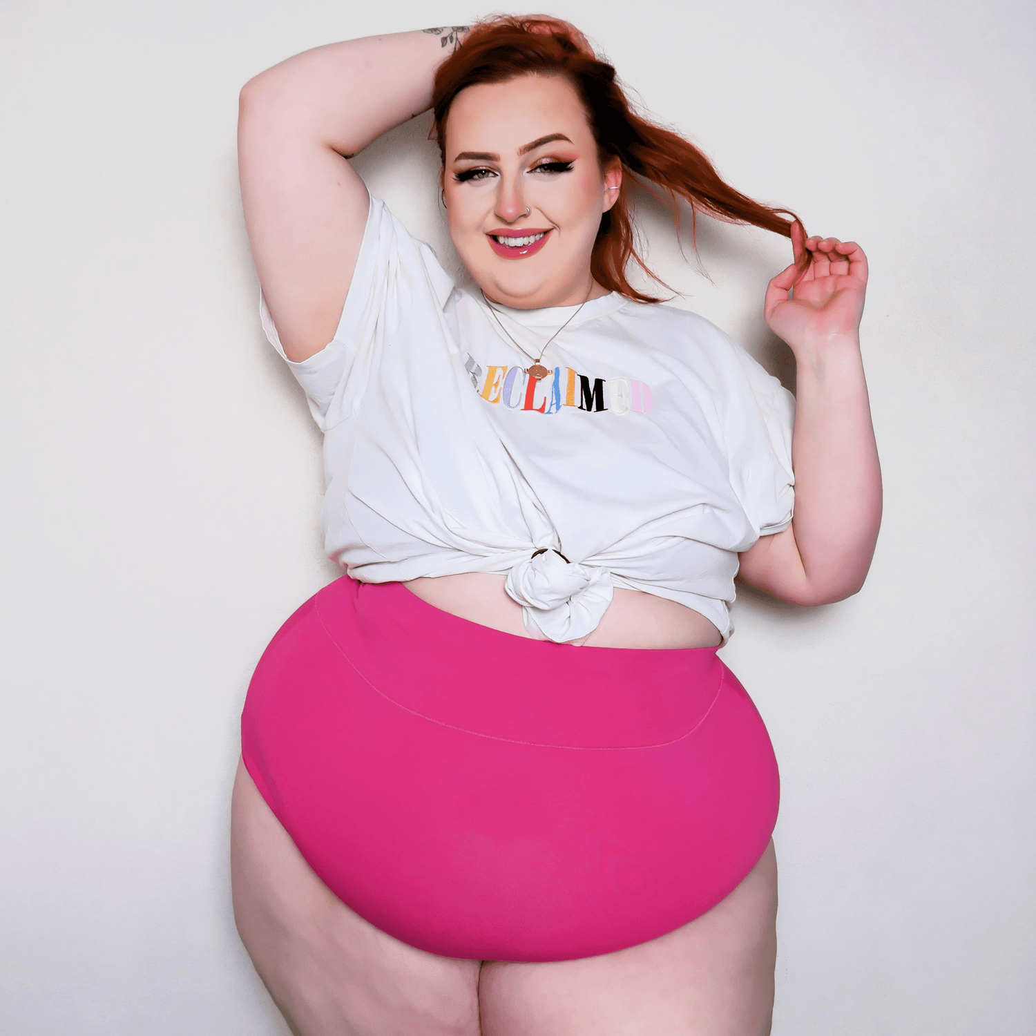 Knickers med superhög midja i ekologisk bomull - Barbara