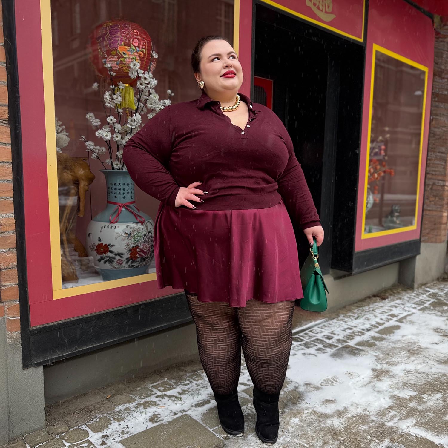 Nätstrumpbyxor – traditionella i svart