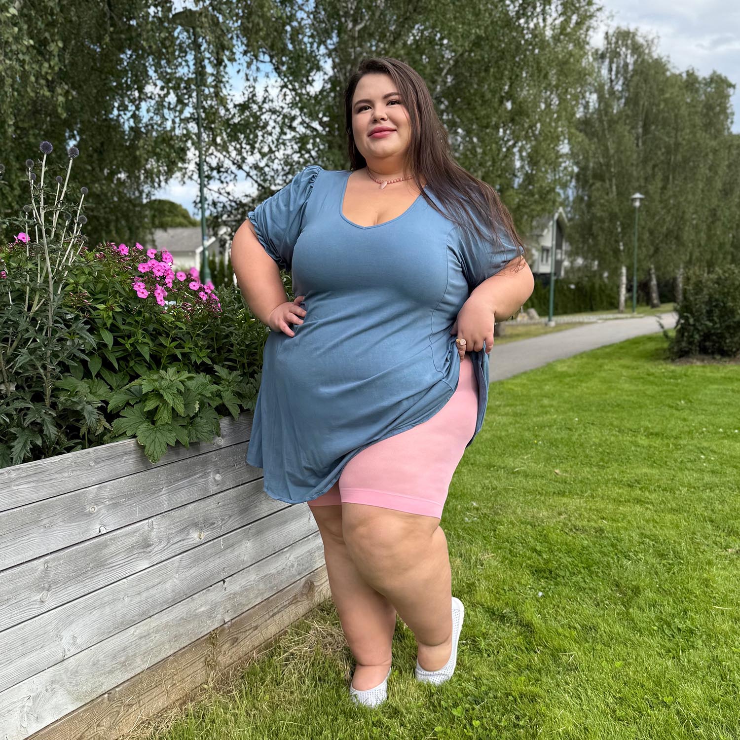 Stay Cool Chub Rub Shorts - Rodeo Drive Rosa