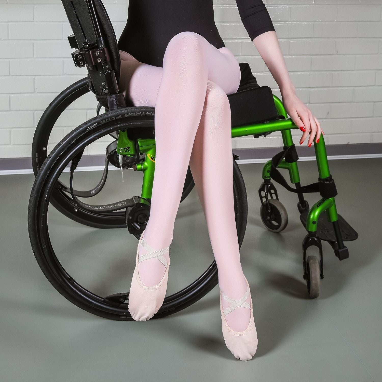 Konvertibla danstights - Rosa