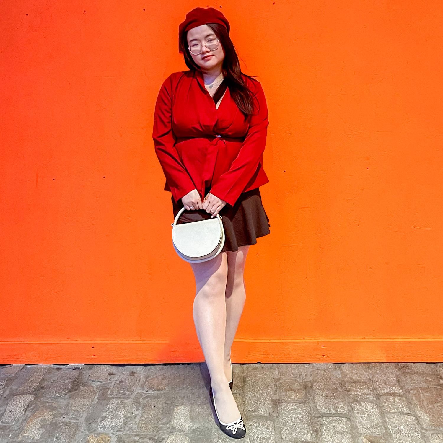 Papperstrikade tights – Builders Tea