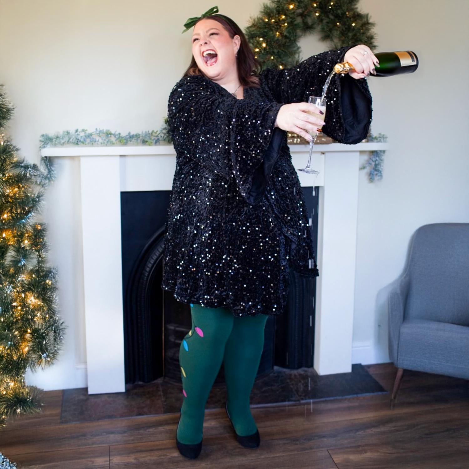 Julstrumpbyxor - Fairy Lights