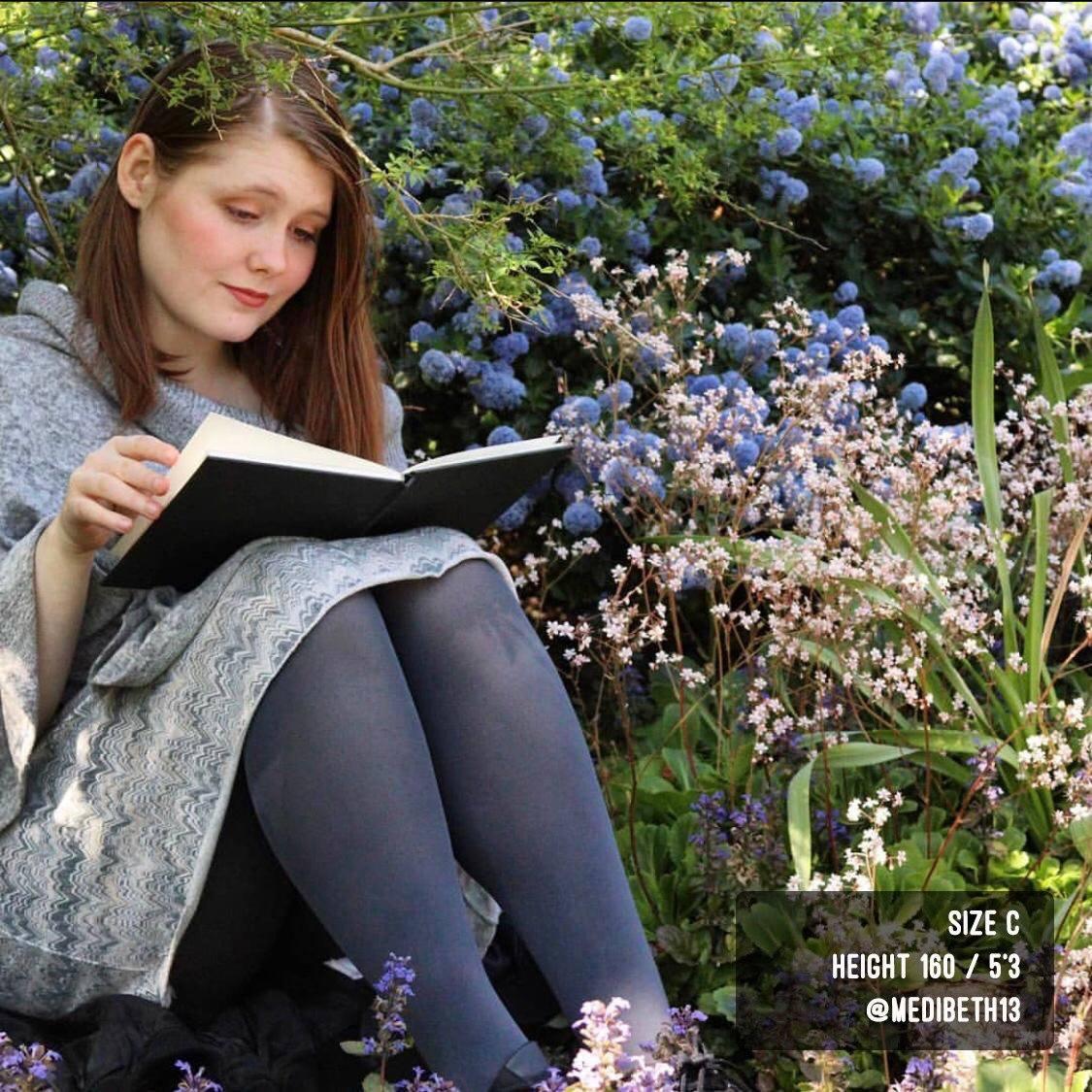 80 Denier-strumpbyxor - Slate - Snag