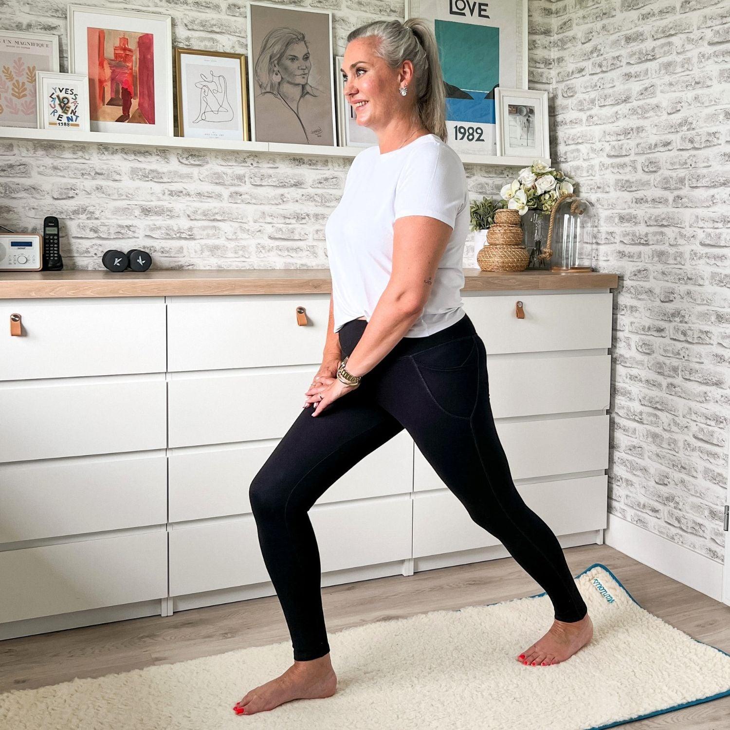 Long Squat Proof Leggings (V2) - 3 par i Svart