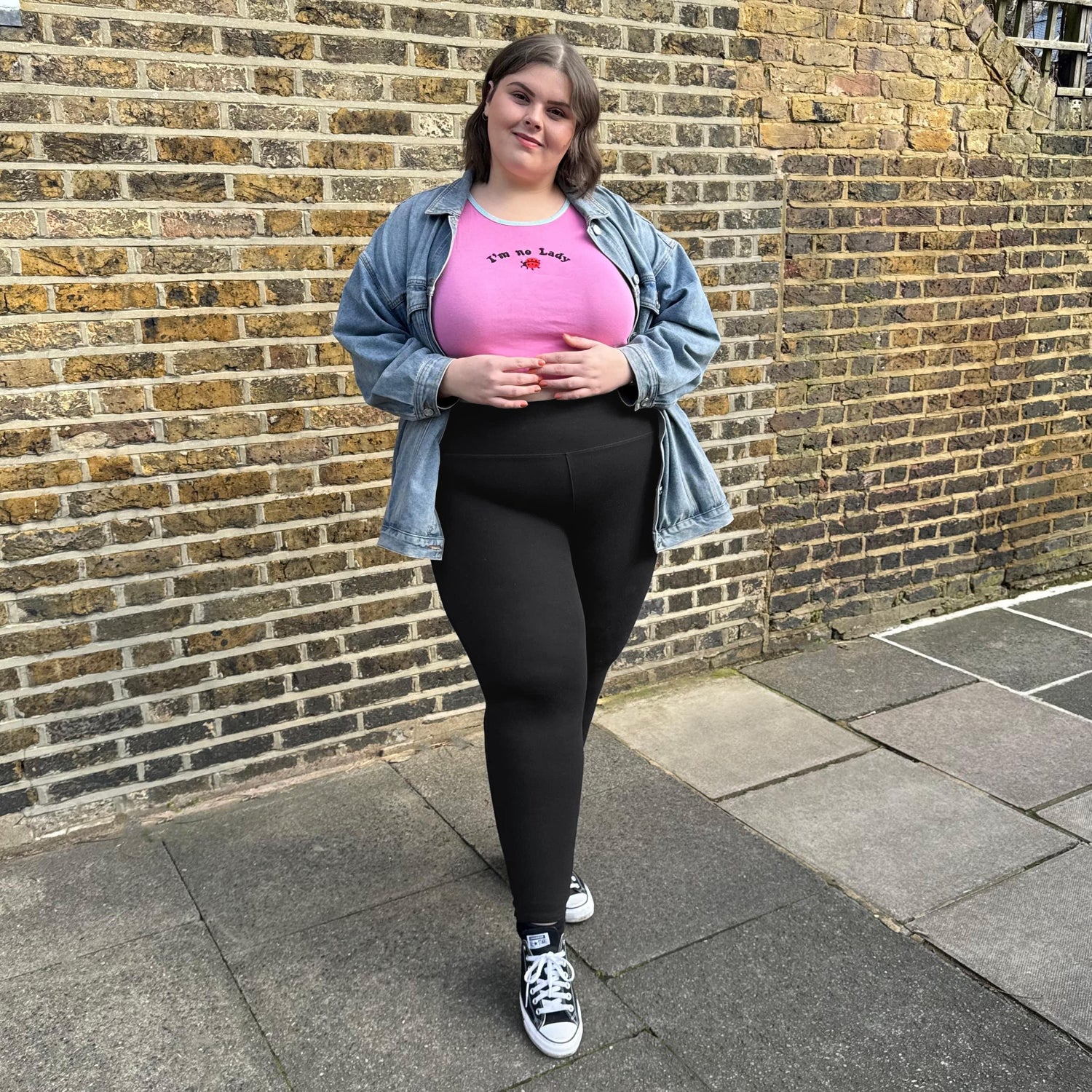 Long Squat Proof Leggings (V2) - 3 par i Svart