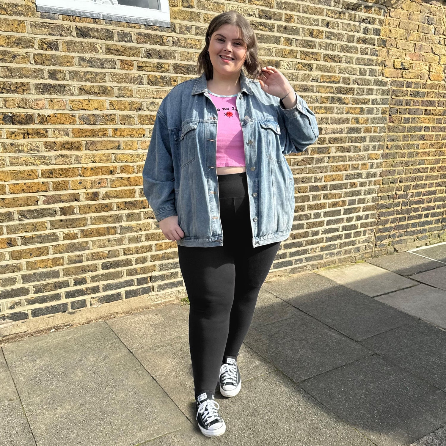 Long Squat Proof Leggings (V2) - 3 par i Svart