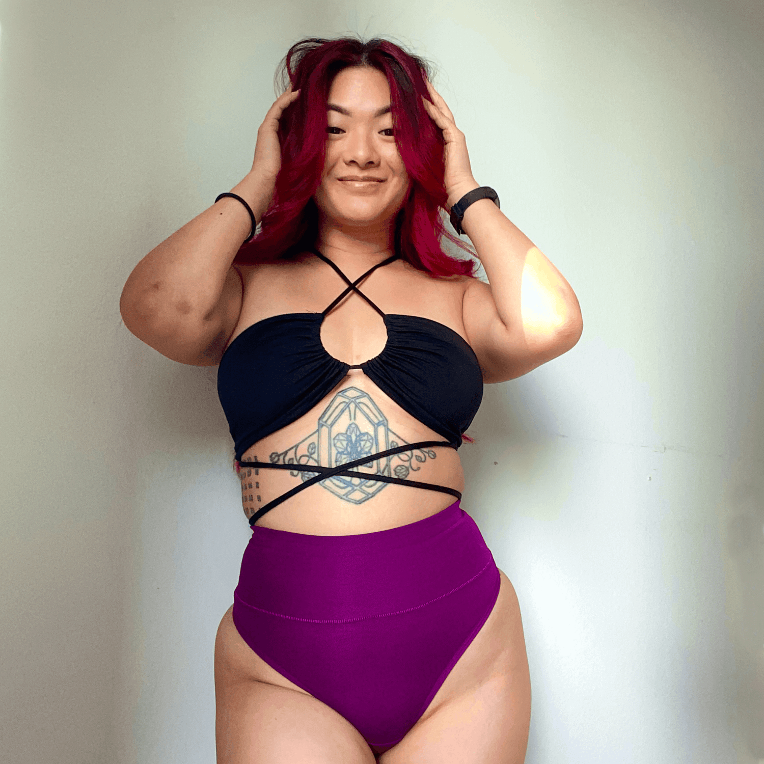 Stringtrosor i ekologisk bomull - Figgy Pudding