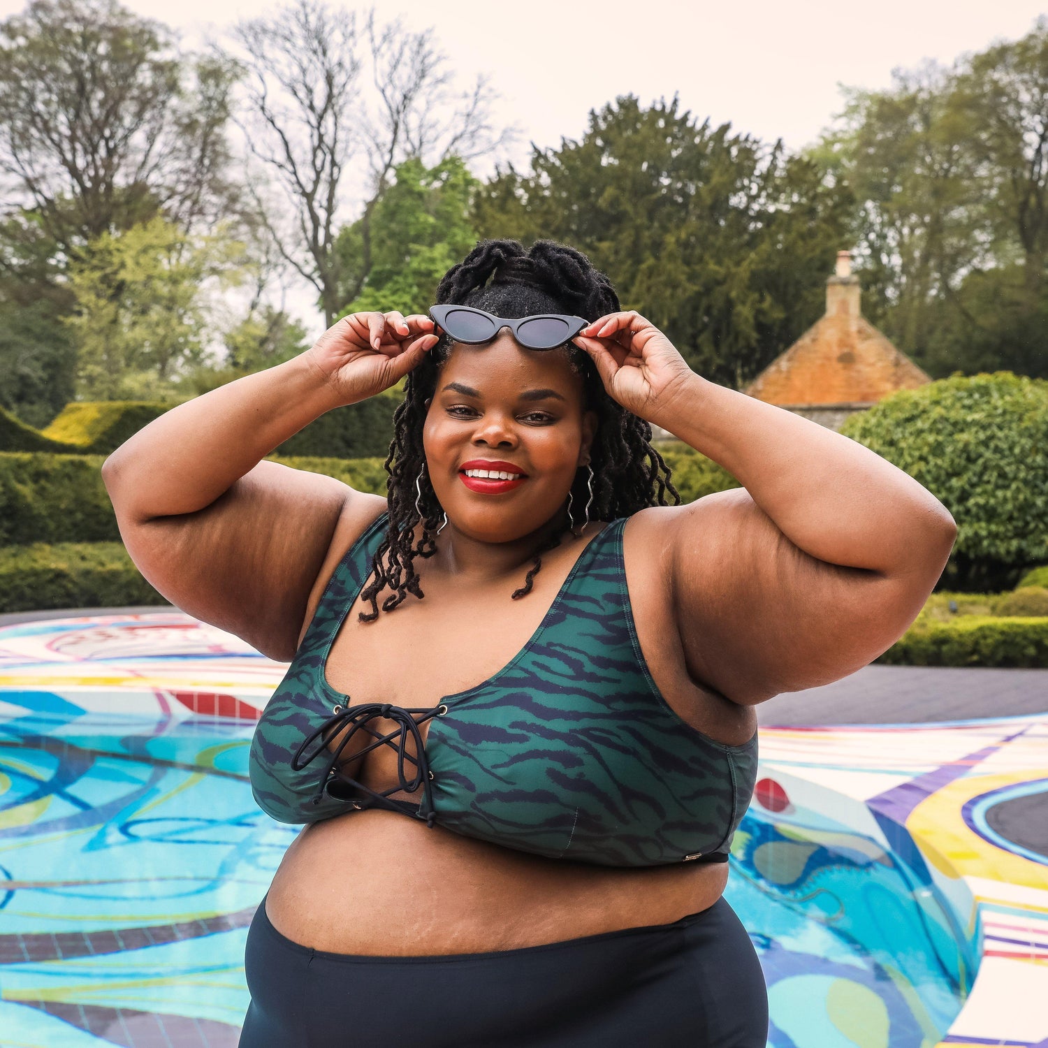 Simning - Badkläder - Topp - Wild Stallion