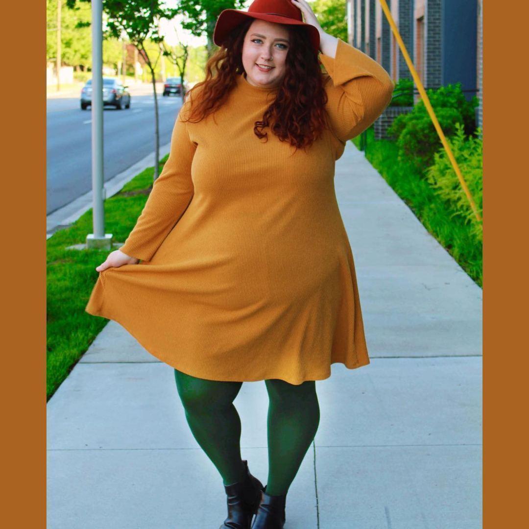 80 Denier-tights - Hit the Bottle Green