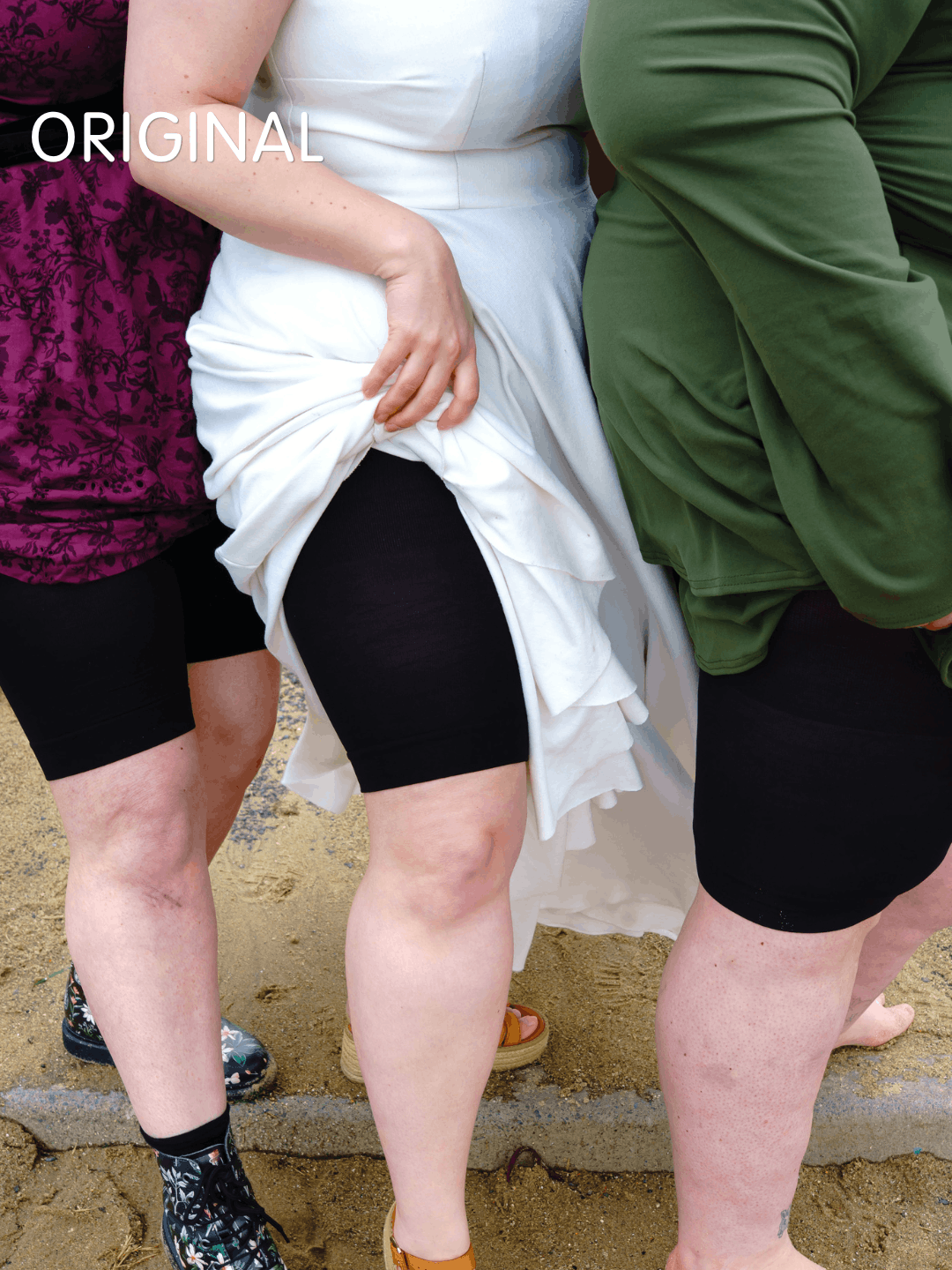 3 Pack Classic Black Bundle - Stay Cool Chub Rub Shorts