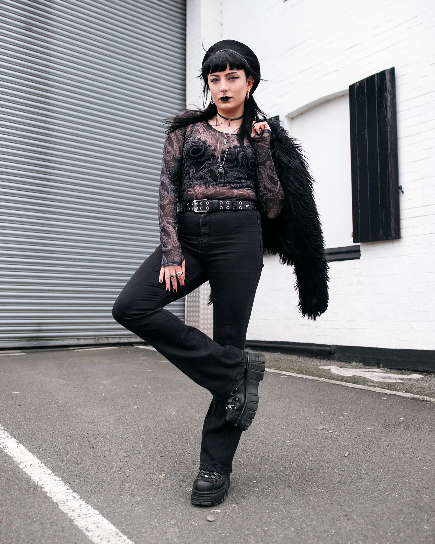 Kraken's Embrace Mesh Top