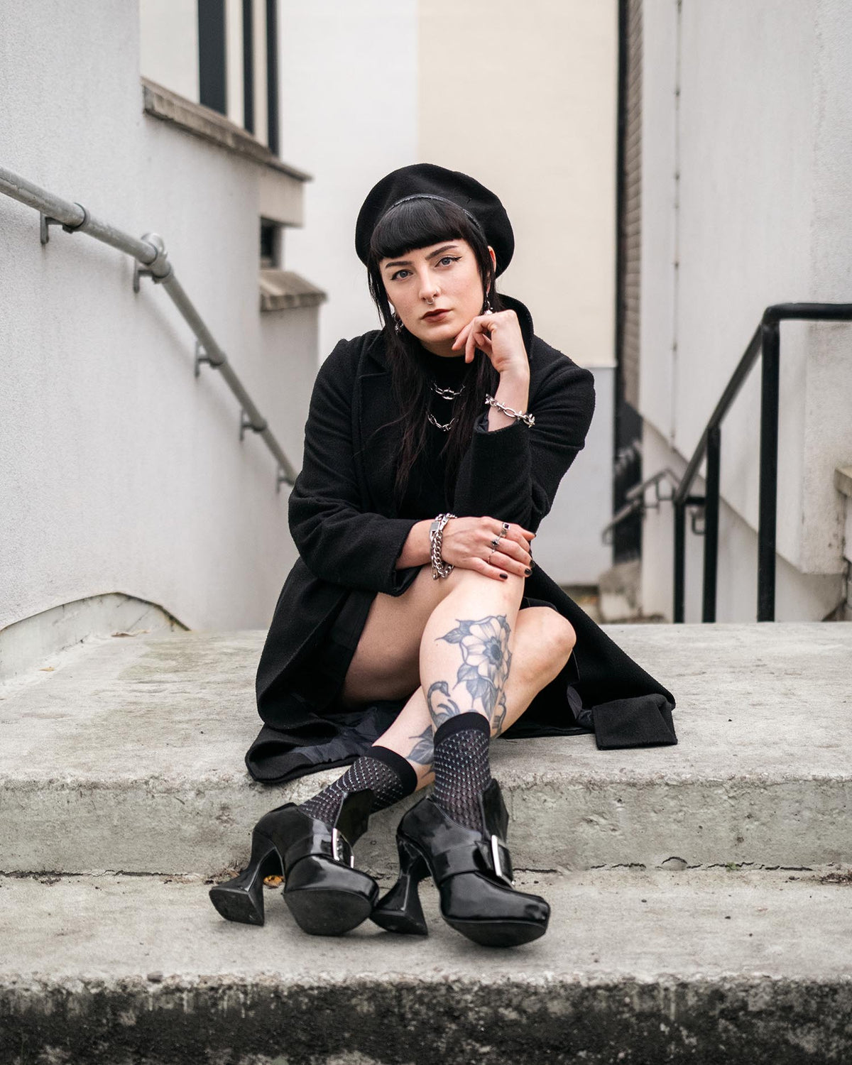 Blackadder Ankle Socks - Silver