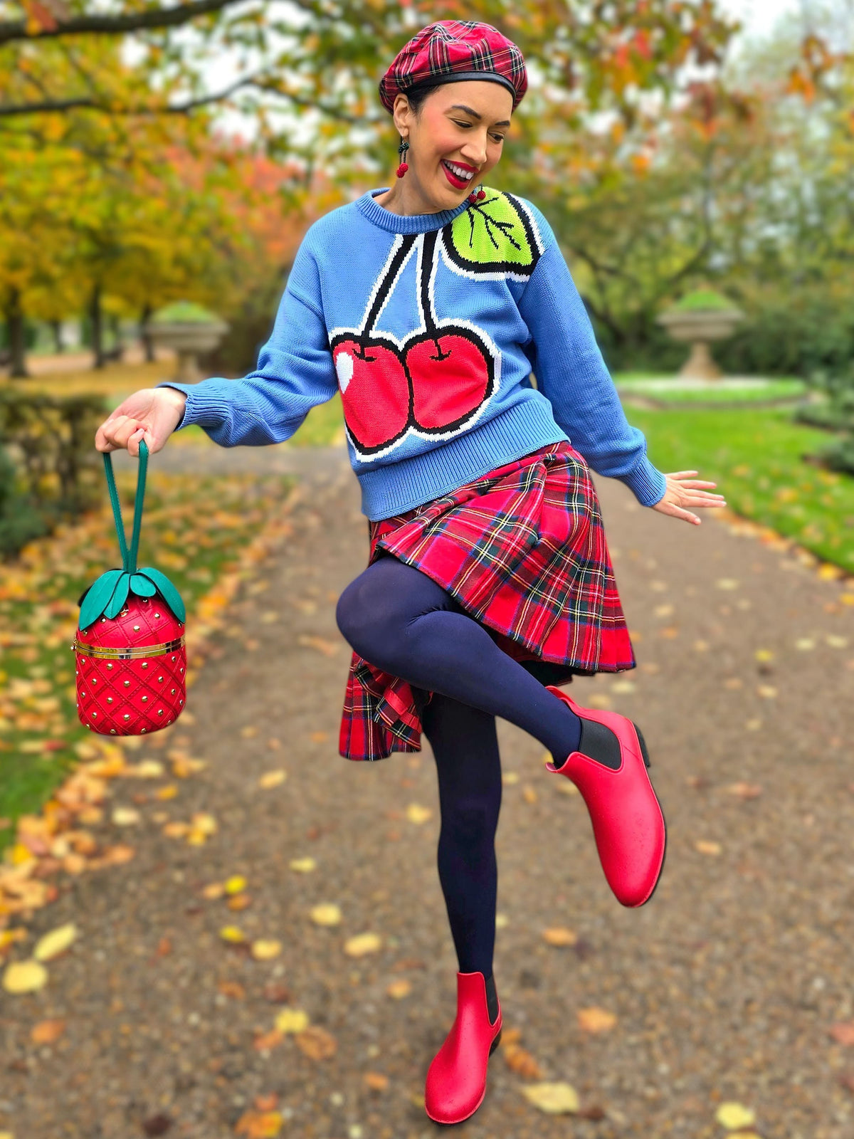 Collants 80 deniers - Bleu marine
