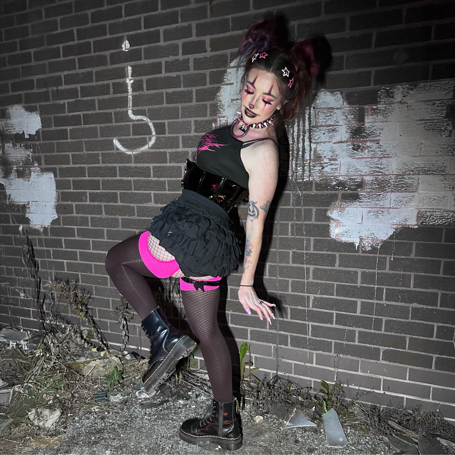 Neon Mock Garters - Totally Bitchin