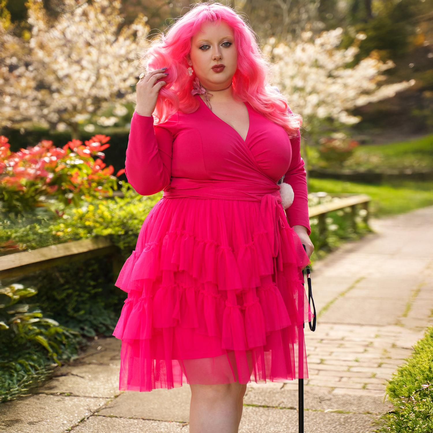 Haut cache-cœur en coton biologique - Grenade