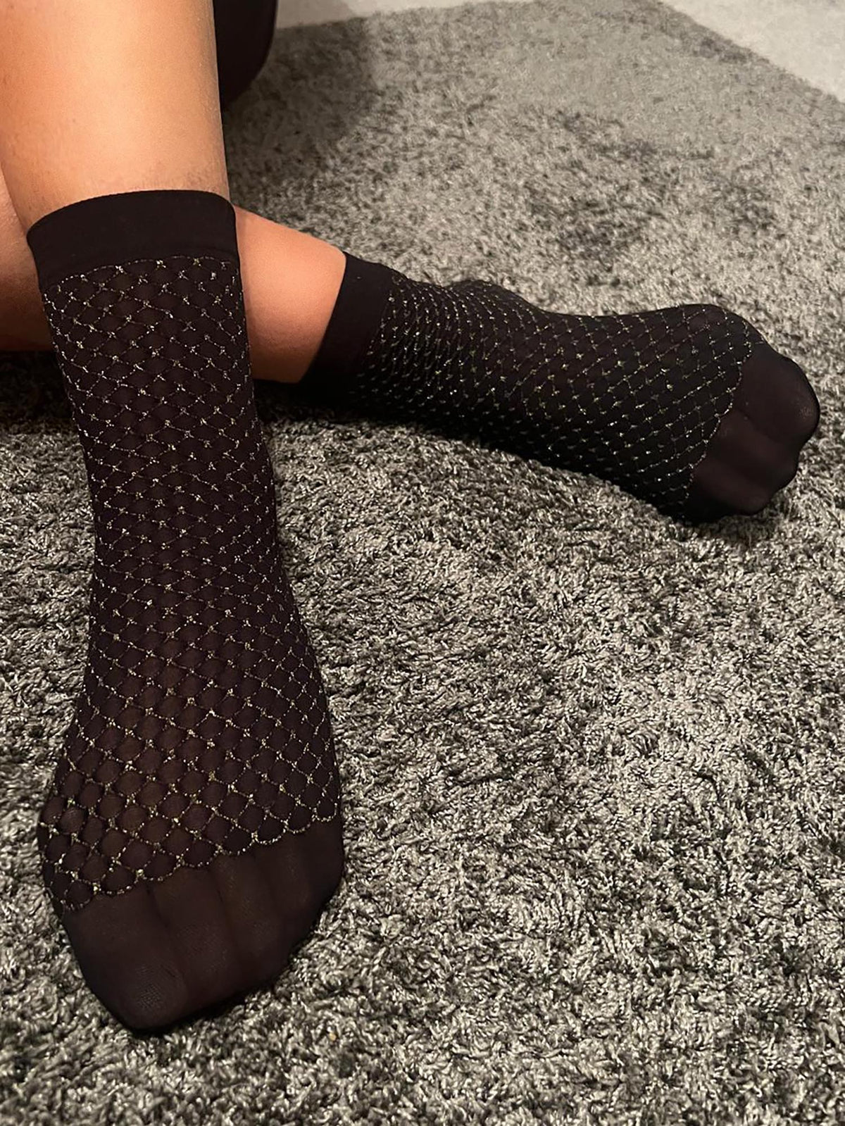 Blackadder Ankle Socks - Gold
