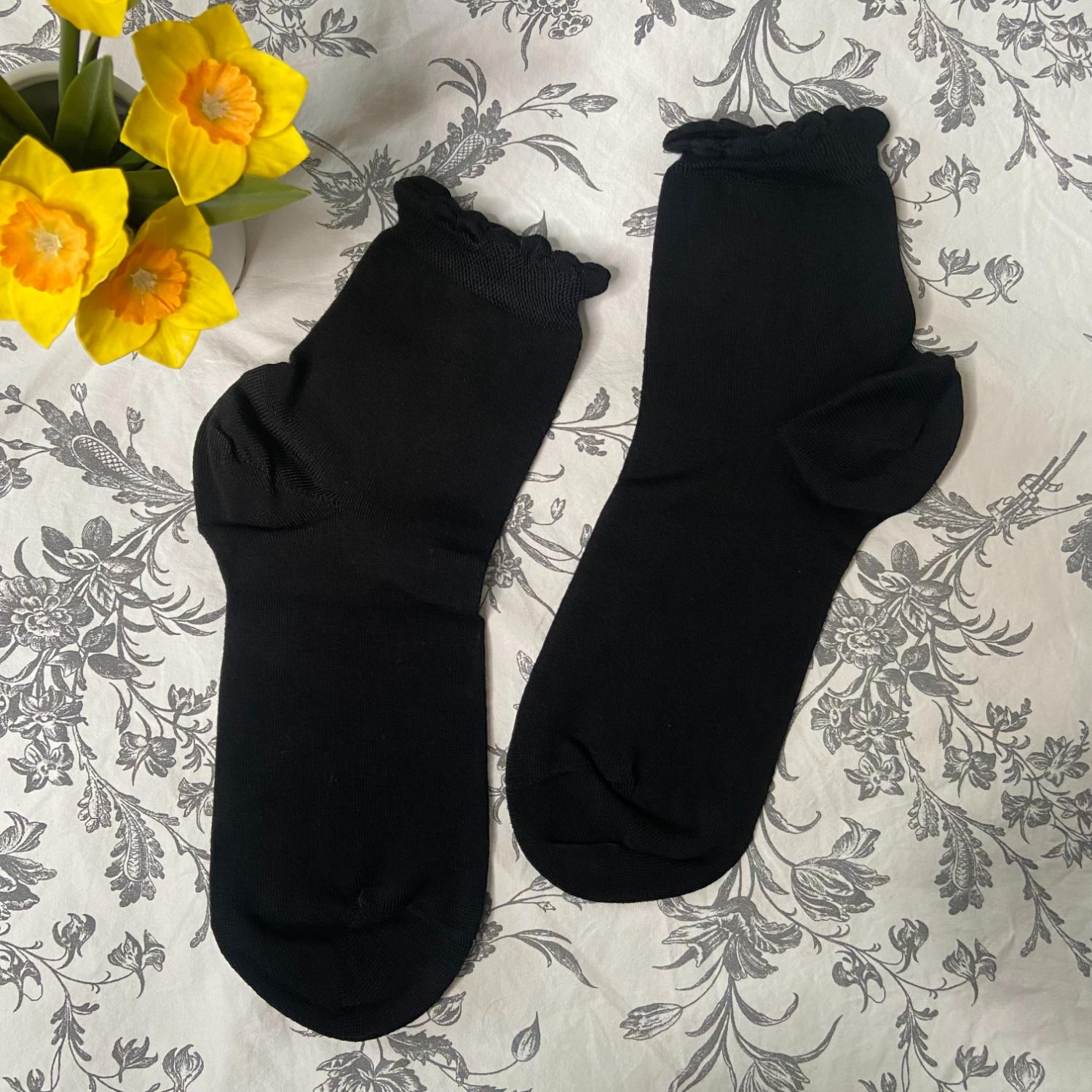 Ultimate Bamboo Ankle Socks - Black