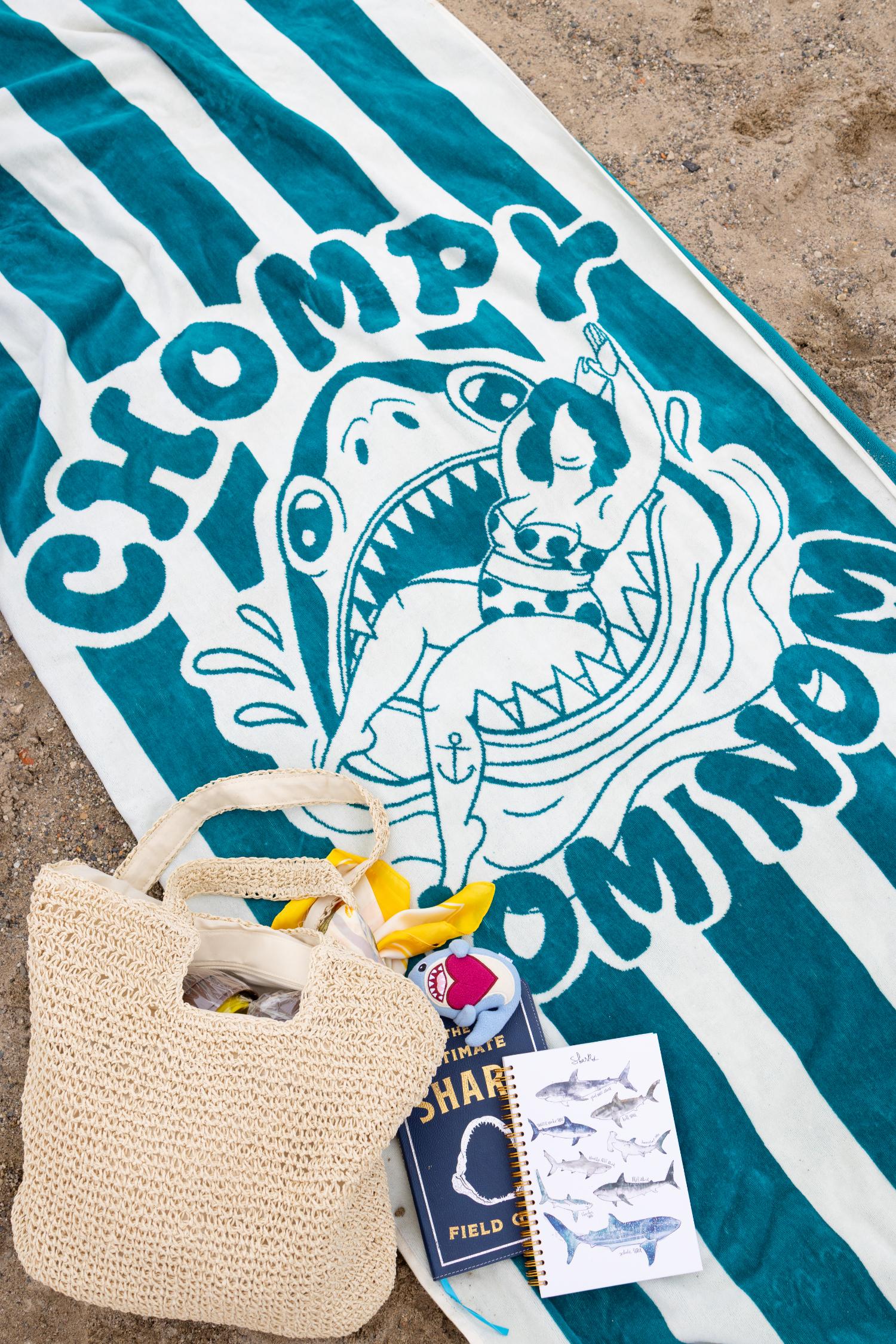 Serviette de bain en peluche - Chompy