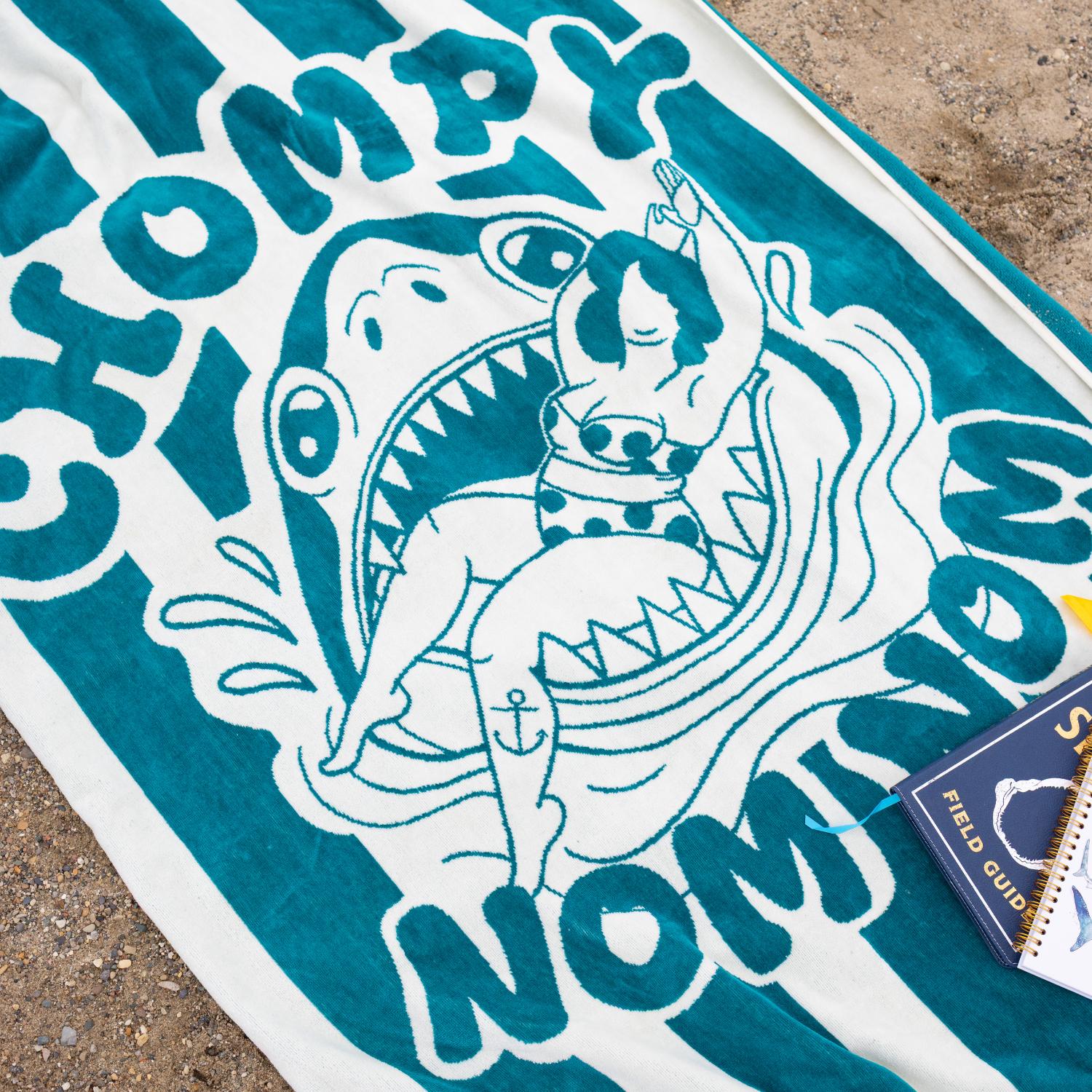 Serviette de bain en peluche - Chompy