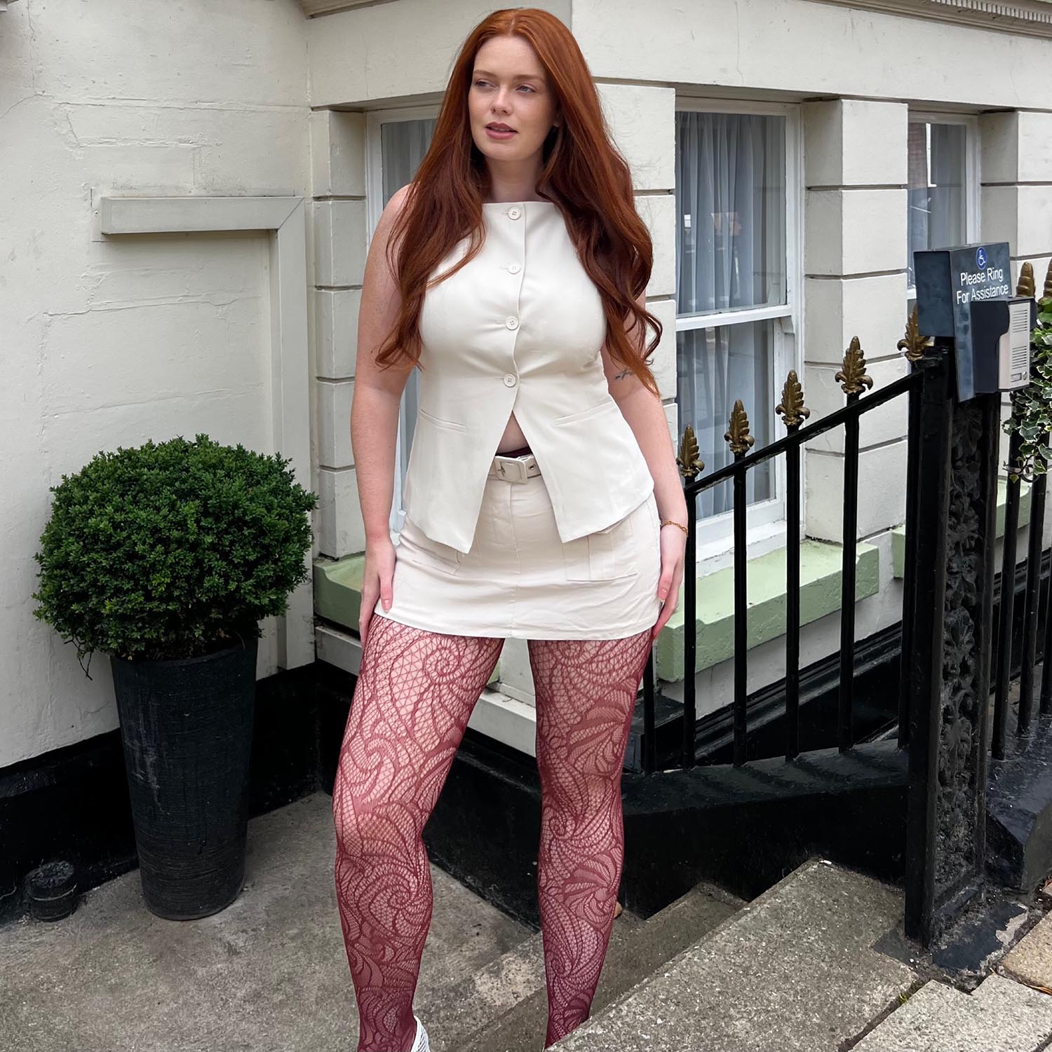Thighs The Limit Fishnets - Timewarp - Roast