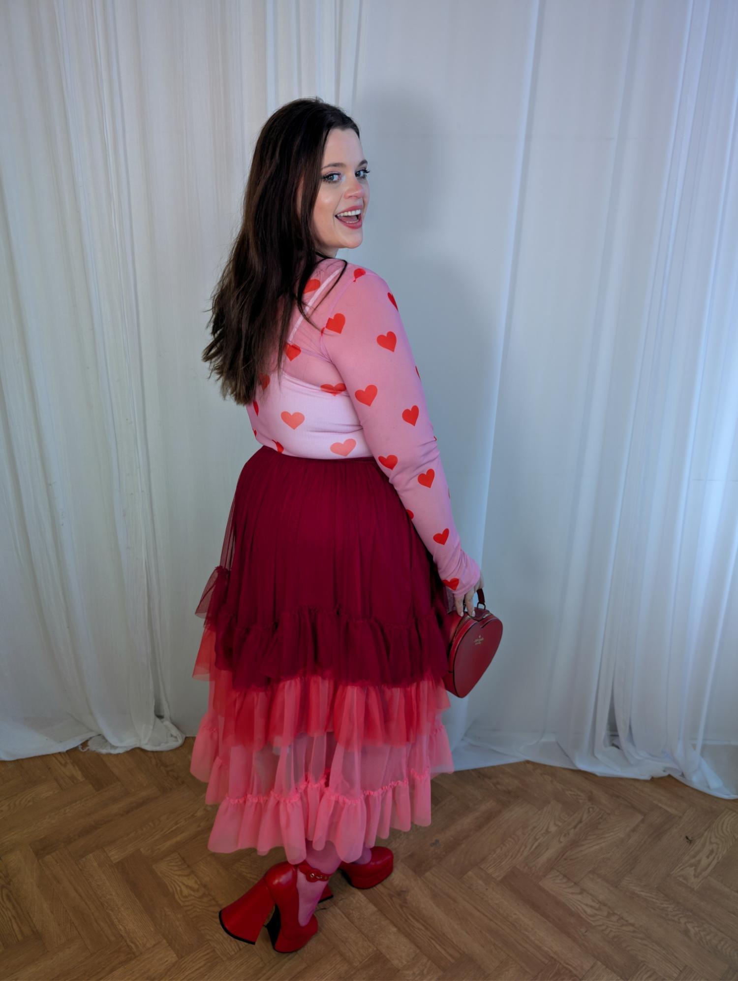 Mesh Maxi Skirt - Pirouette Ombre