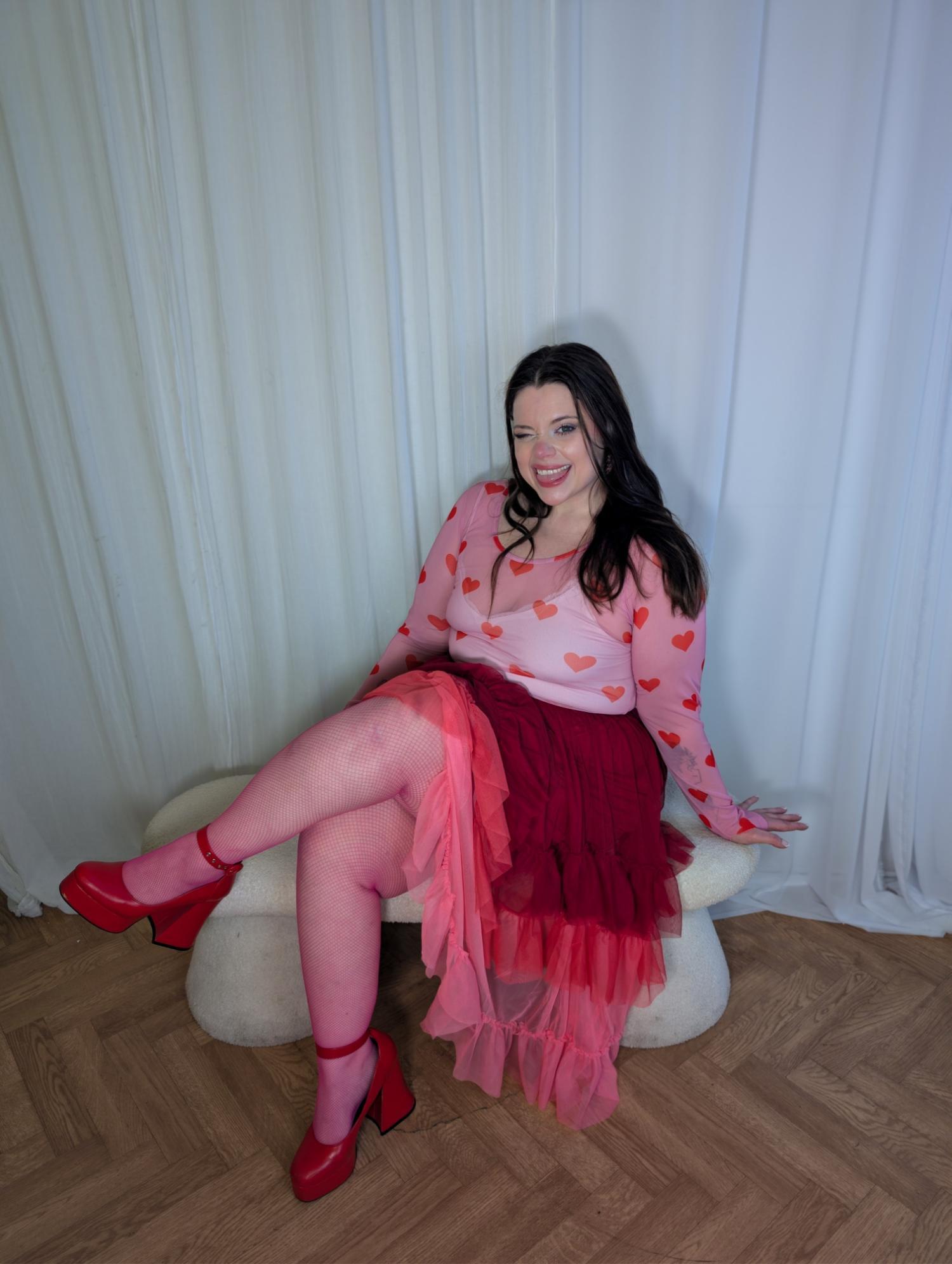 Thighs the Limit Fishnets - Barbara