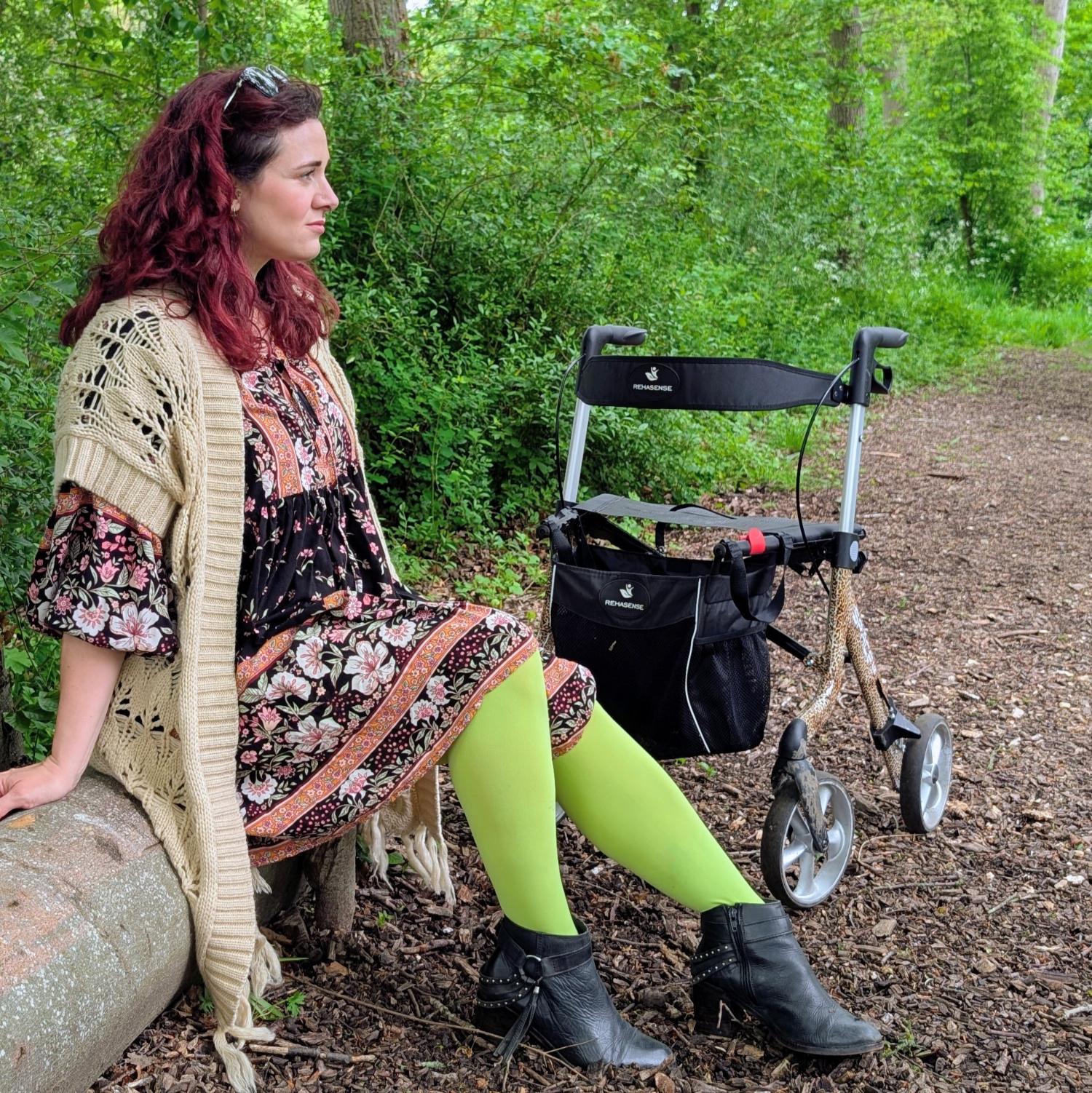 80 Denier Tights - Granny Smith