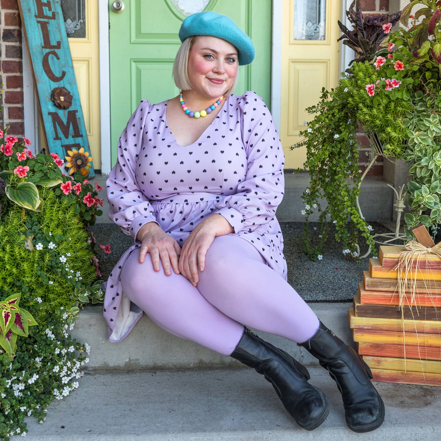 120 Denier Tights - Wisteria