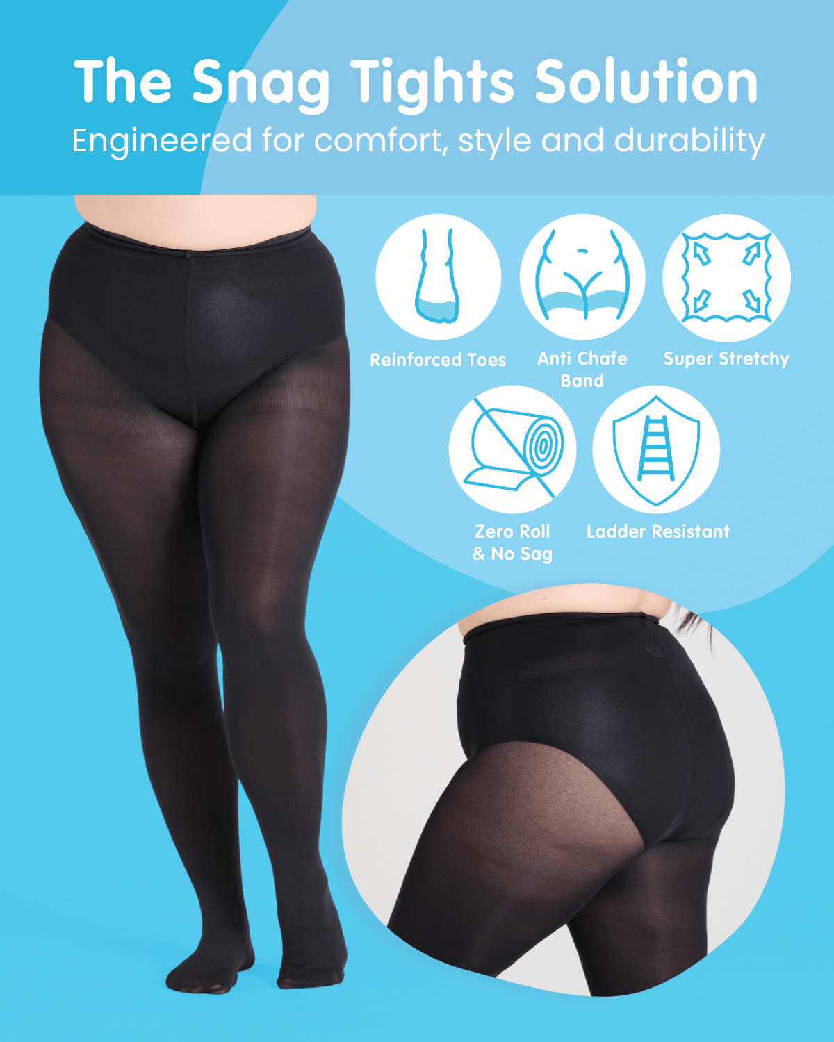 80 Denier Tights - Troll Spa