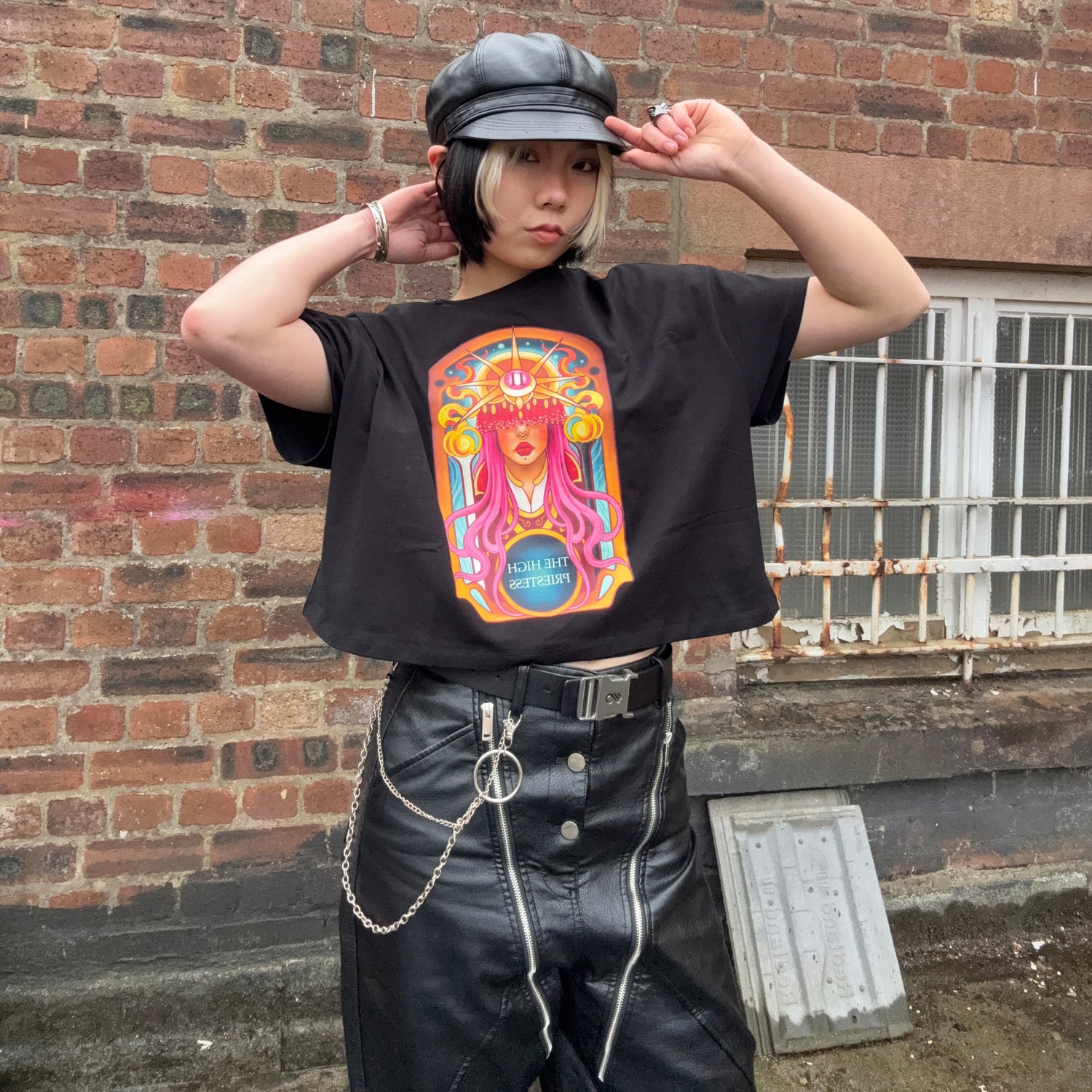 Major Arcana Boxy Tee - II The High Priestess