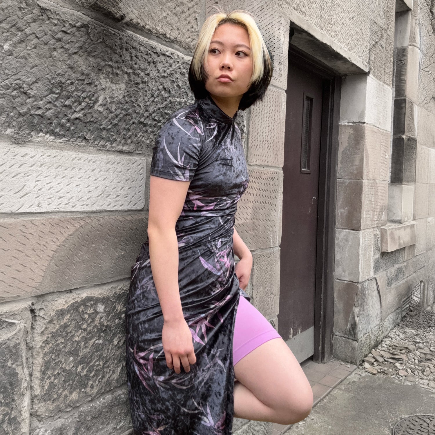 Stay Cool Chub Rub Shorts - Smoky Grape