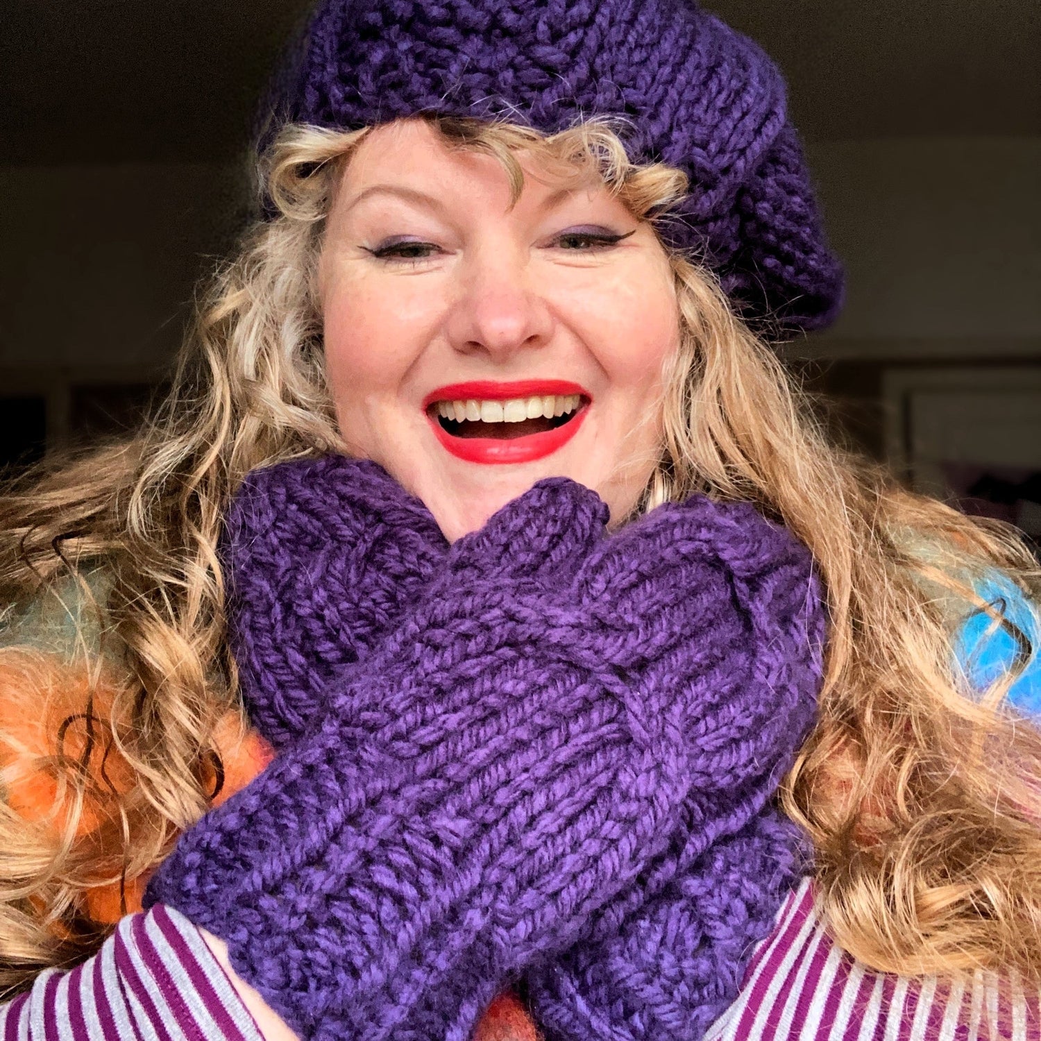 Chonky Yarn - Suffragette Purple