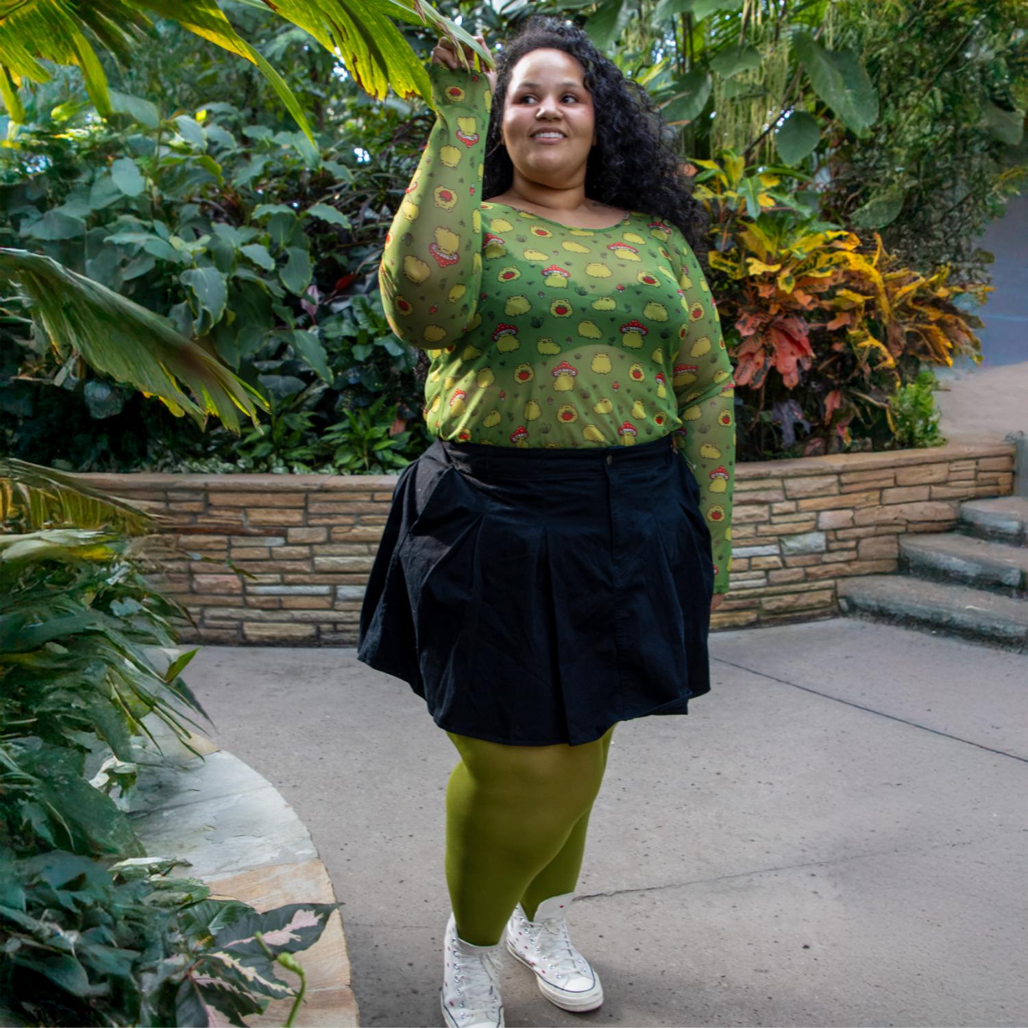 Mesh Top - Hoppy Meadow