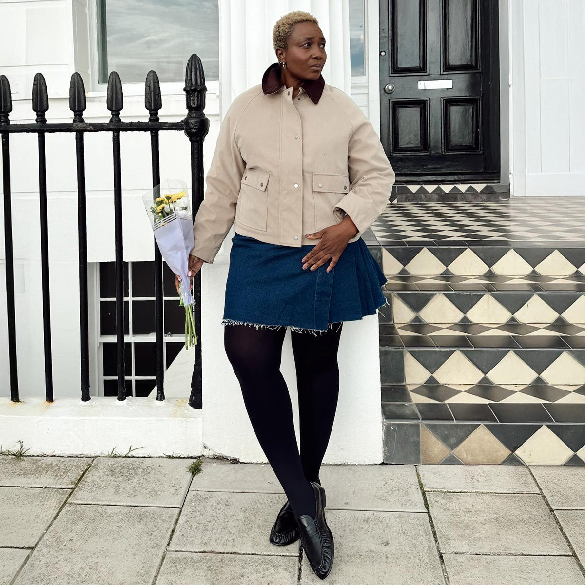 Stay Cool 80 Denier-tights - Svart