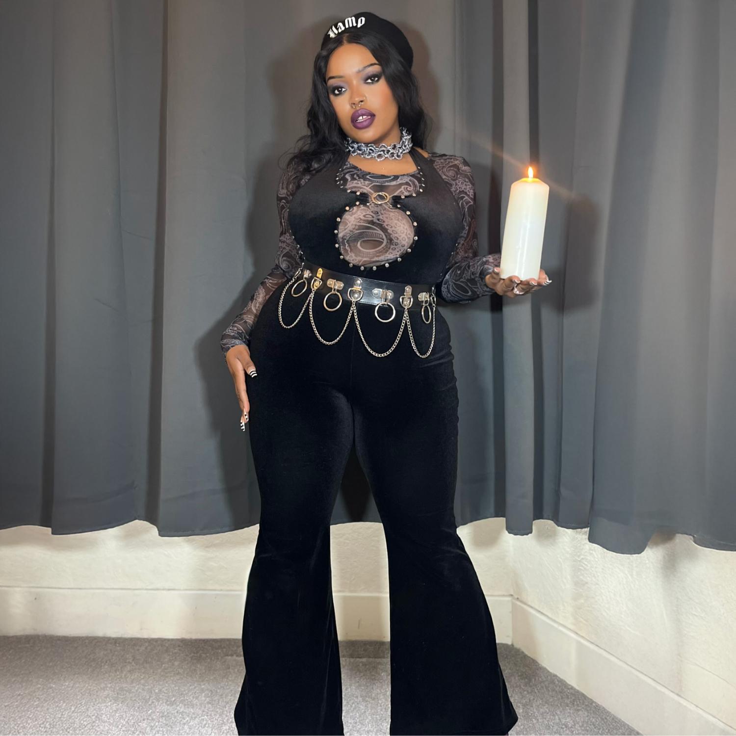 Kraken's Embrace Mesh Top