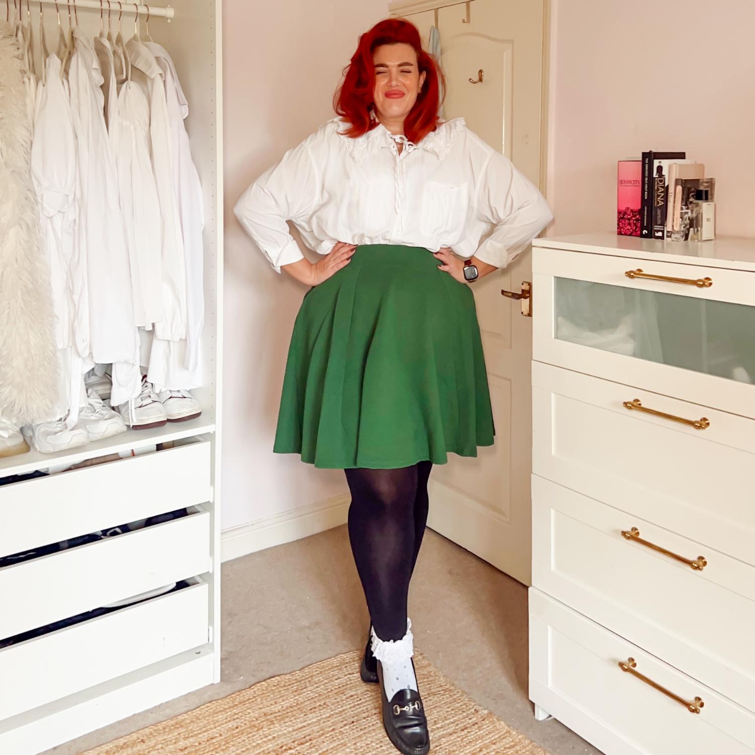 Ottoman Flare Skirt - Petit Pois