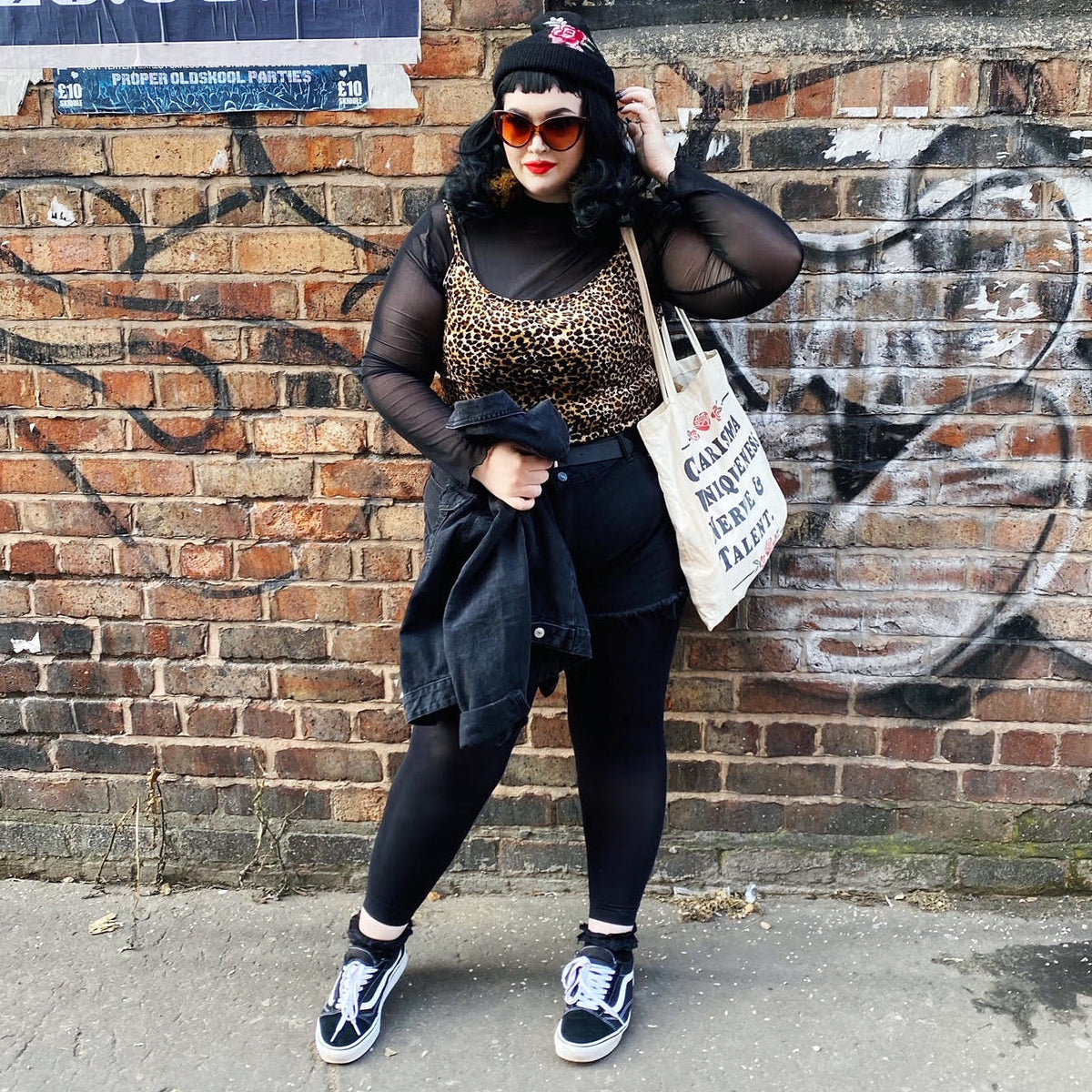 Collants sans pieds - Noir