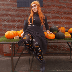 80 Denier Tights - Oh My Gourd! - Snag